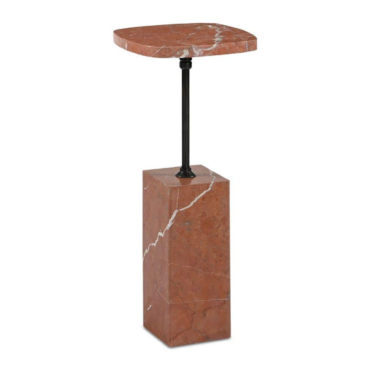Modern European furniture - Square Stone Side Table - www.oroa.com