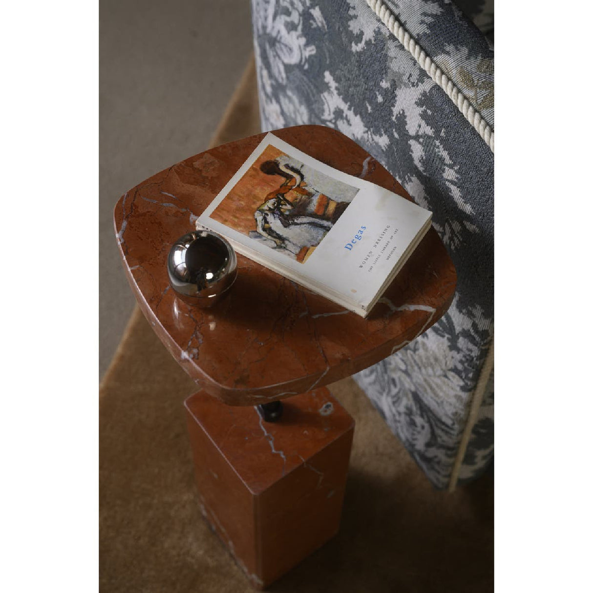 Modern European furniture - Square Stone Side Table - www.oroa.com