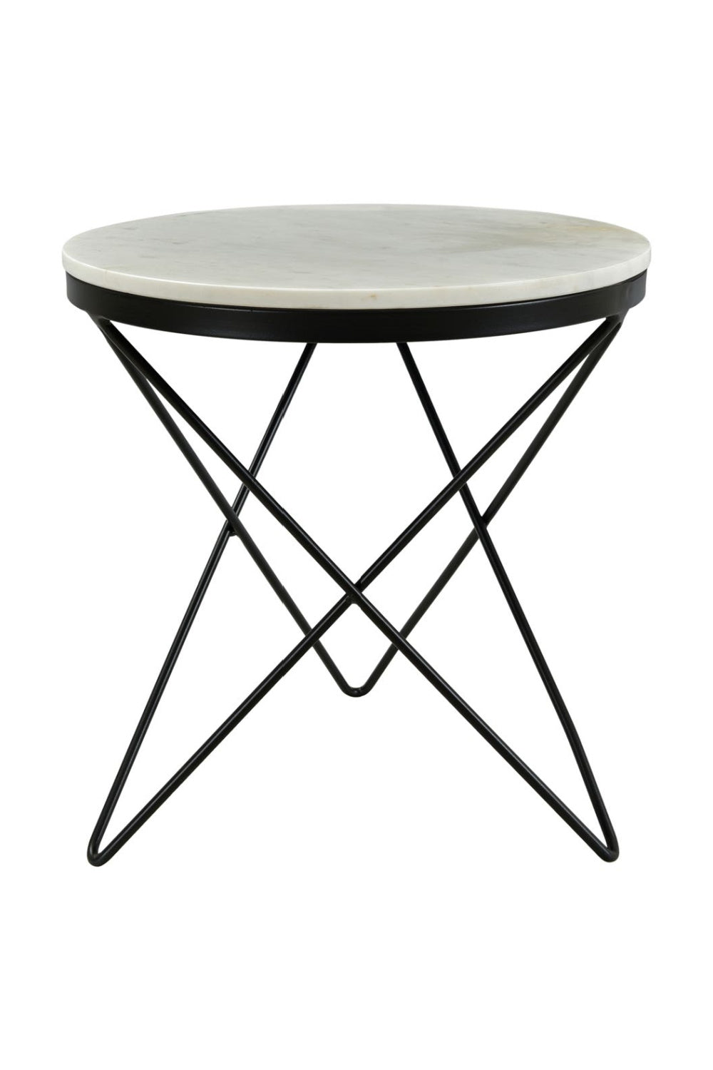 Round Marble Side Table | Novi Living Haley | Oroa.com