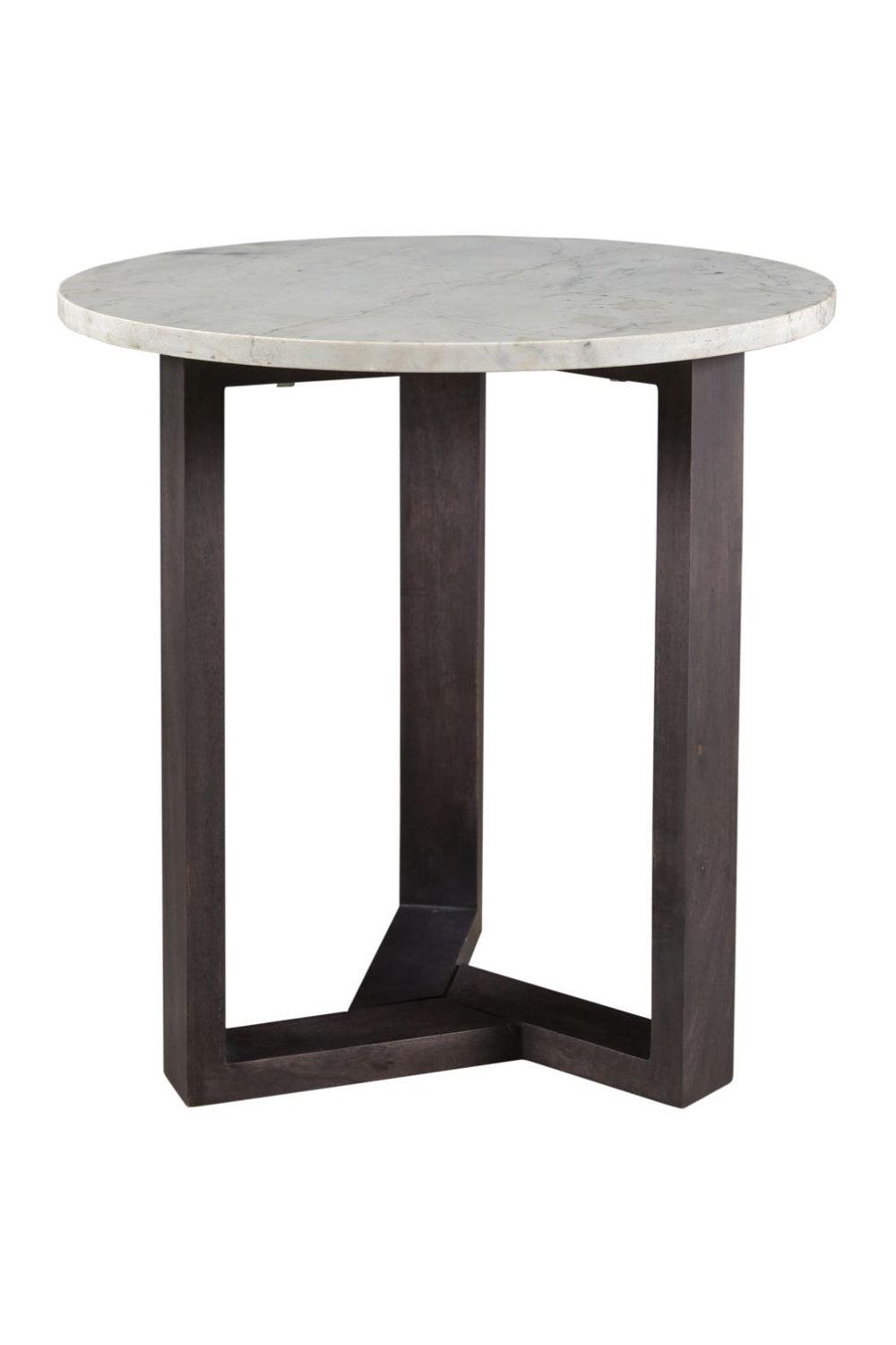 Modern European furniture - Gray Marble Side Table - www.oroa.com