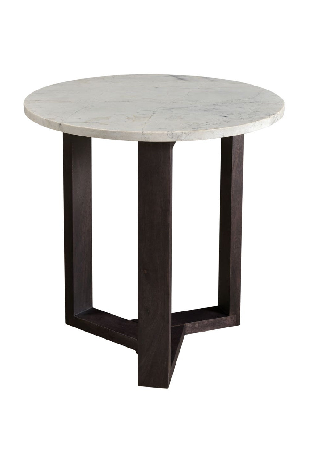 Modern European furniture - Gray Marble Side Table - www.oroa.com