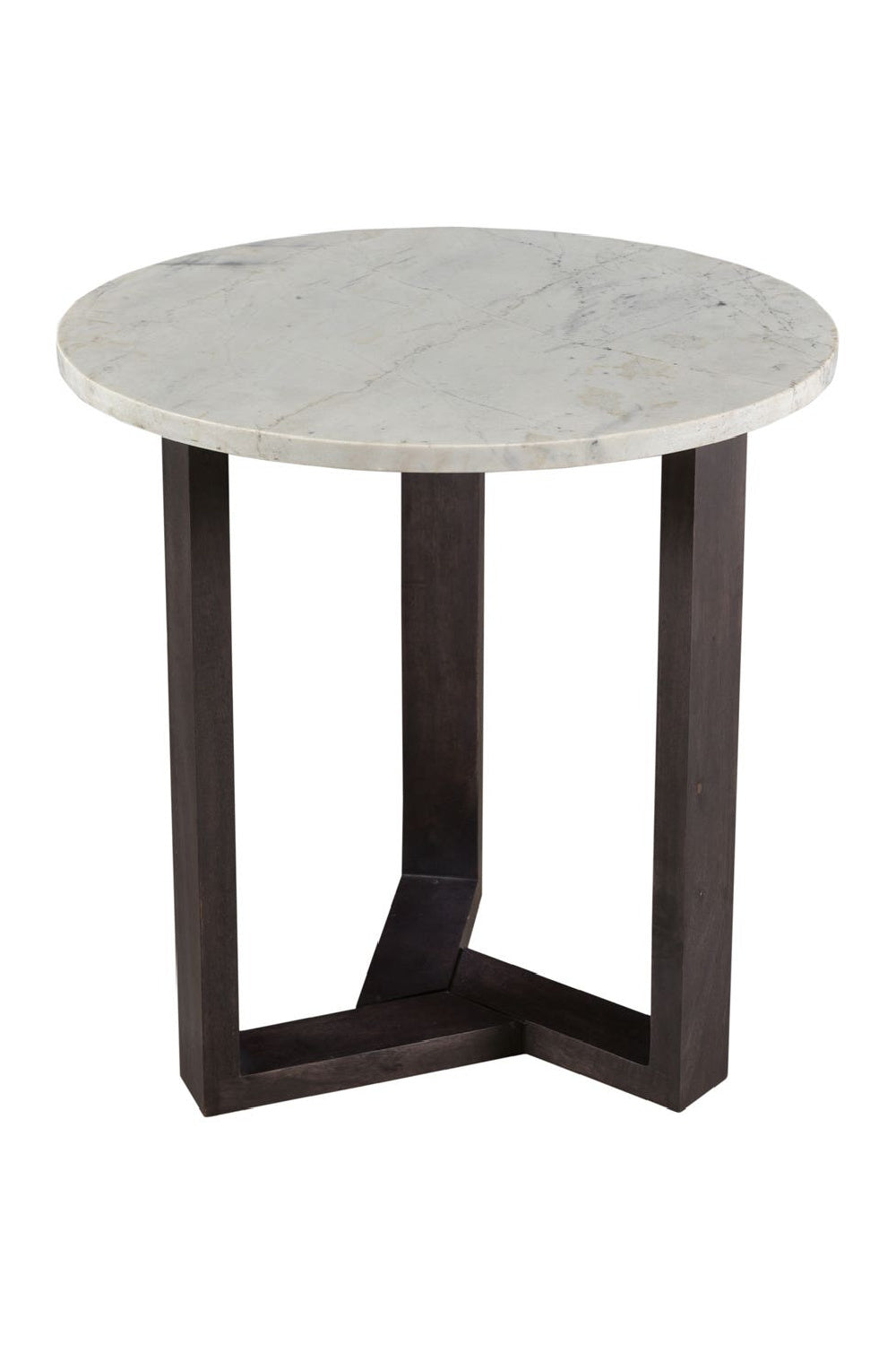 Modern European furniture - Gray Marble Side Table - www.oroa.com