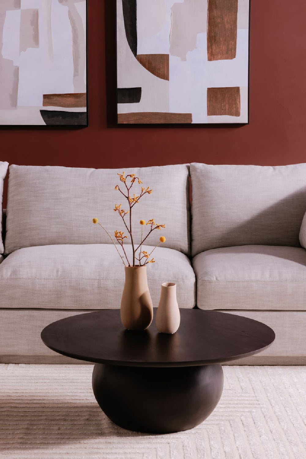 Modern European furniture - Solid Wood Coffee Table - www.oroa.com