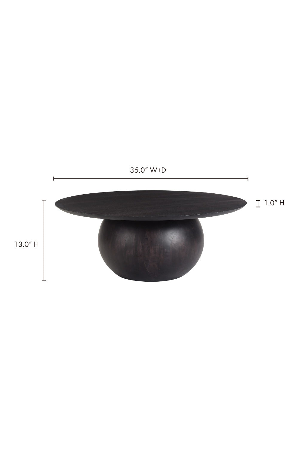 Modern European furniture - Solid Wood Coffee Table - www.oroa.com