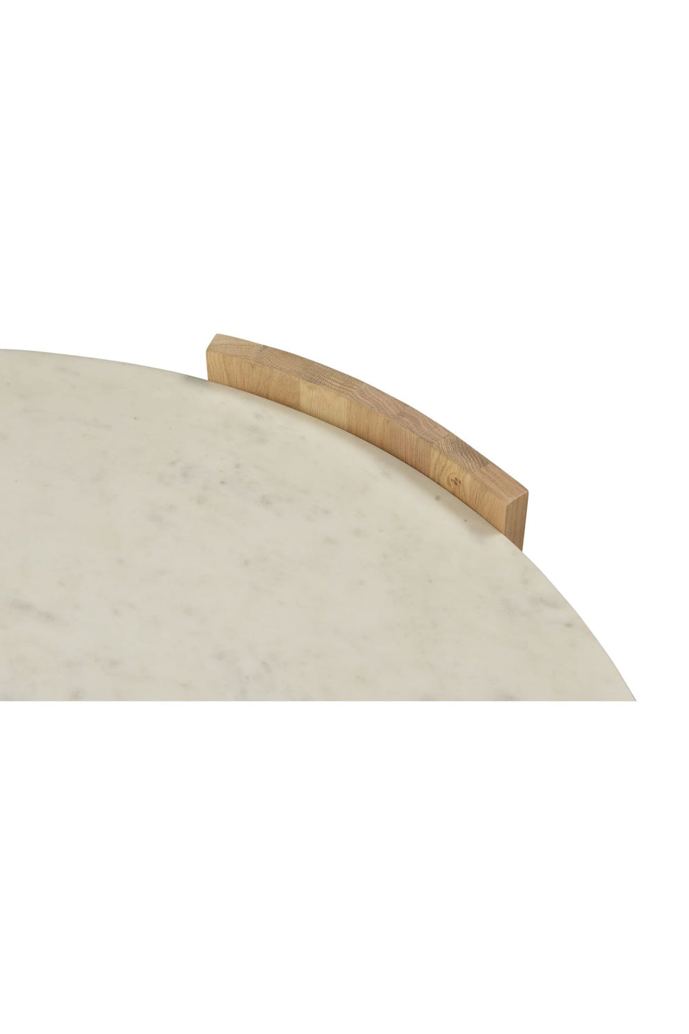 Modern European furniture - White Marble Round Coffee Table - www.oroa.com
