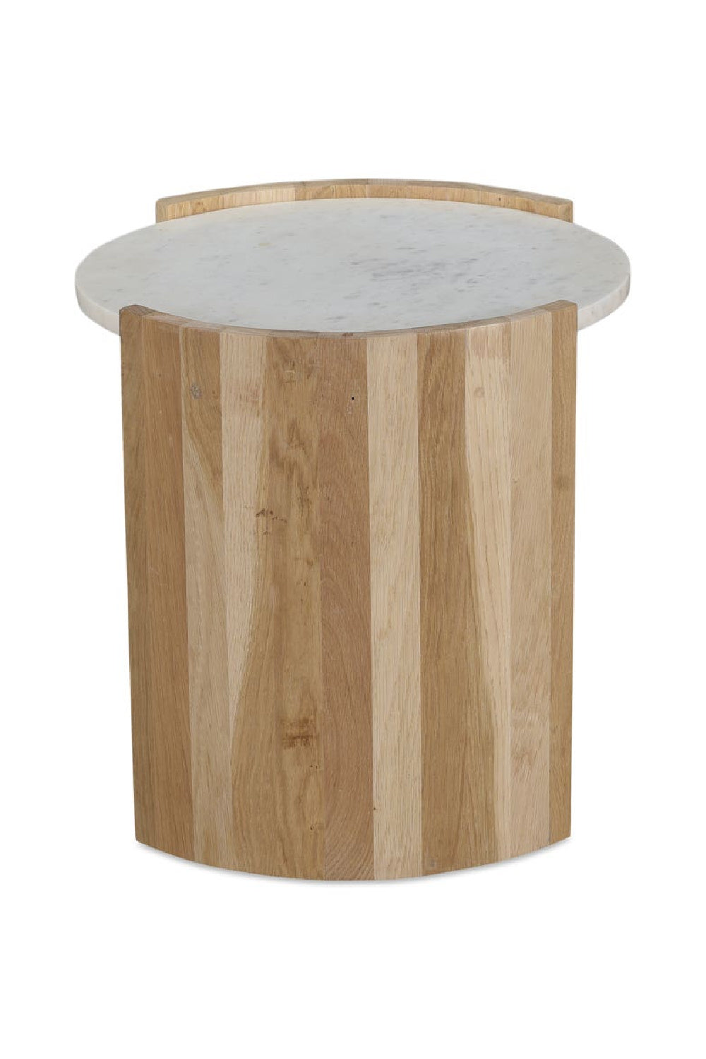 Modern European furniture - White Oak Round Side Table - www.oroa.com