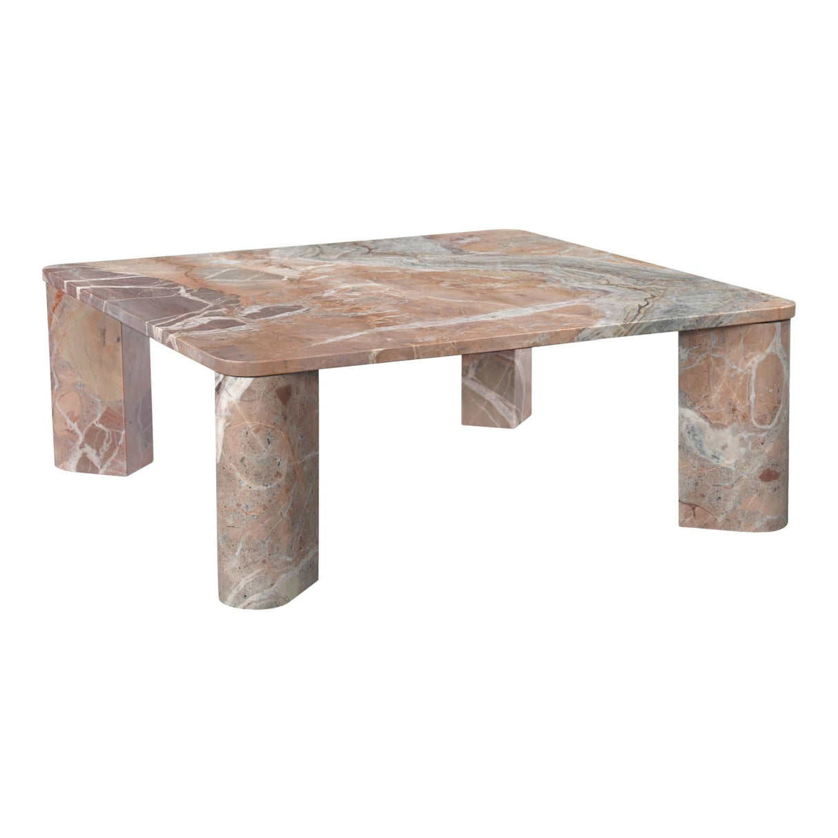 Modern European furniture - Solid Marble Coffee Table - www.oroa.com