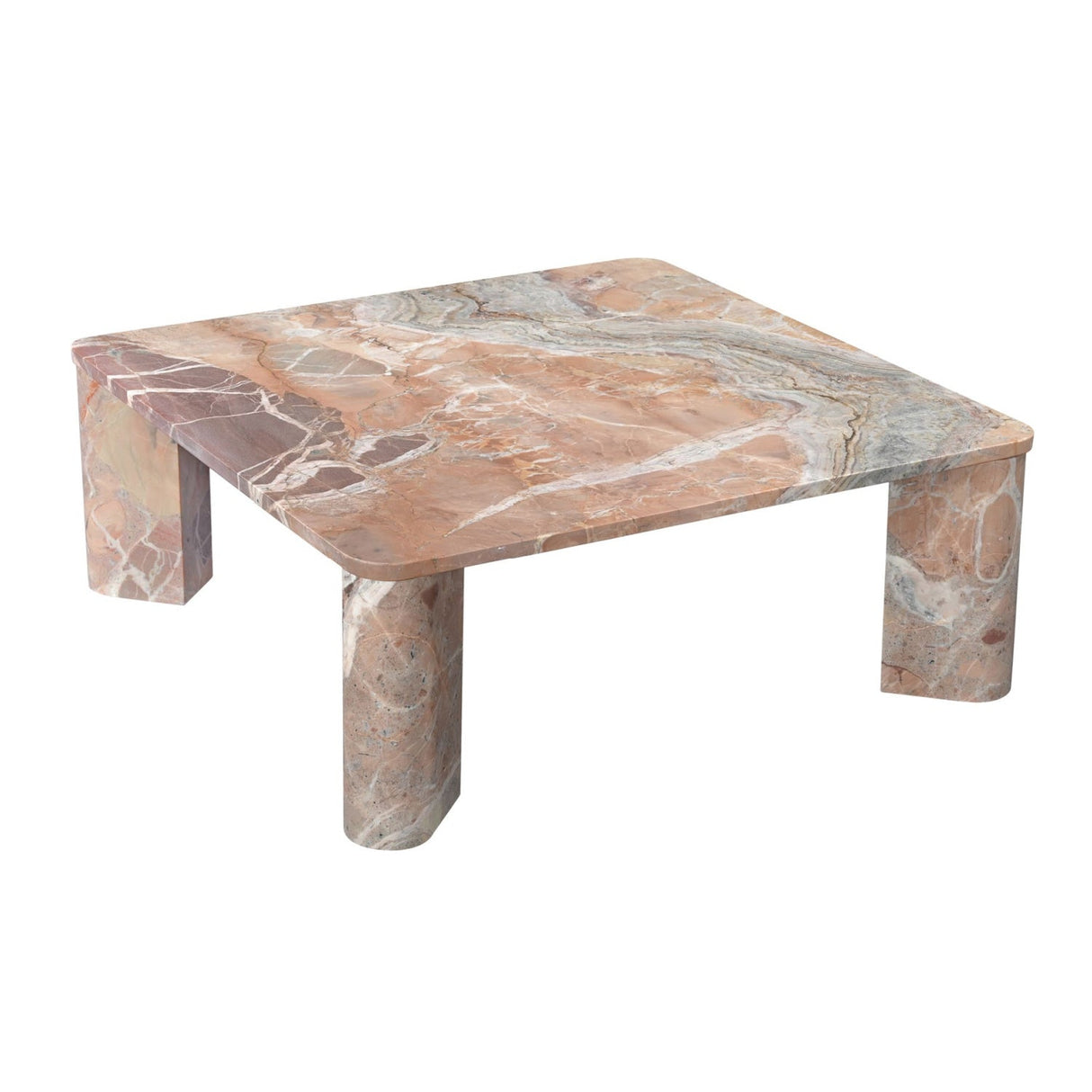 Modern European furniture - Solid Marble Coffee Table - www.oroa.com