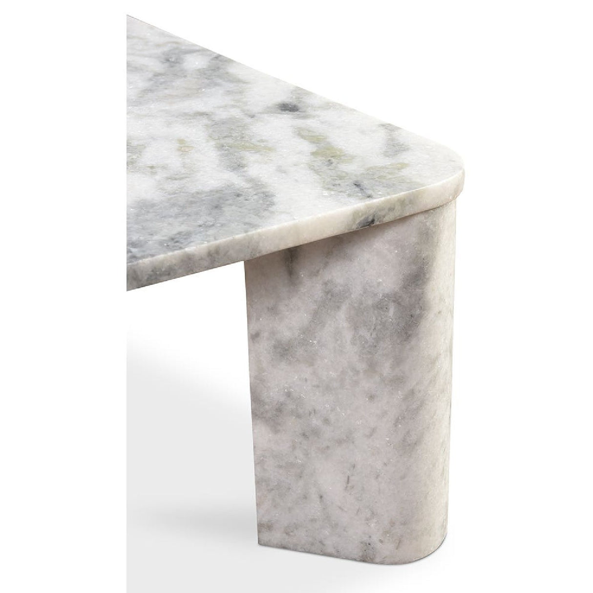Modern European furniture - Solid Marble Coffee Table - www.oroa.com