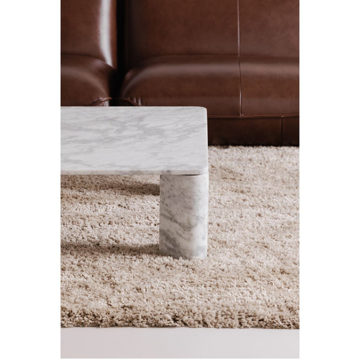 Modern European furniture - Solid Marble Coffee Table - www.oroa.com