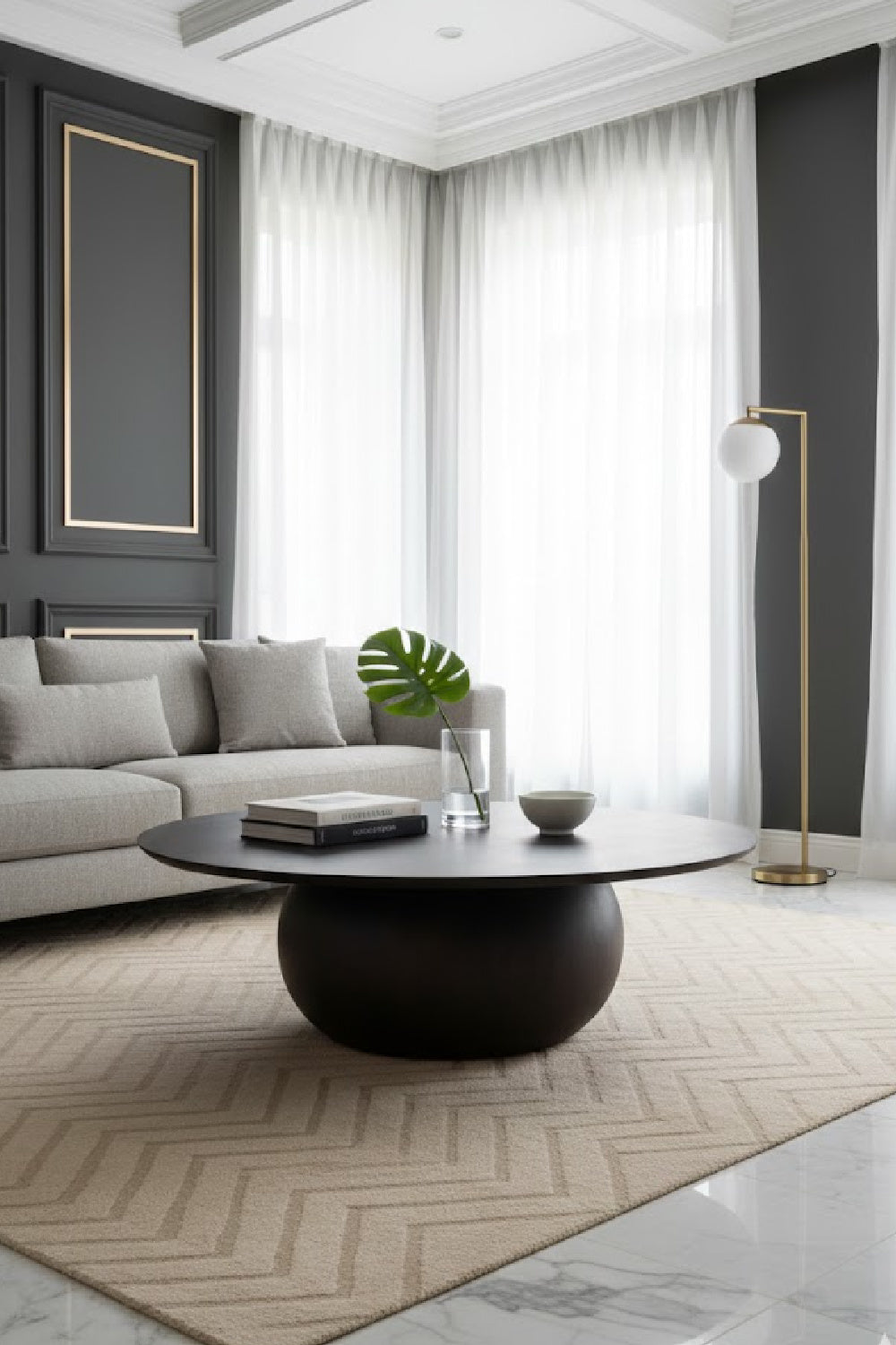 Modern European furniture - Solid Wood Coffee Table - www.oroa.com
