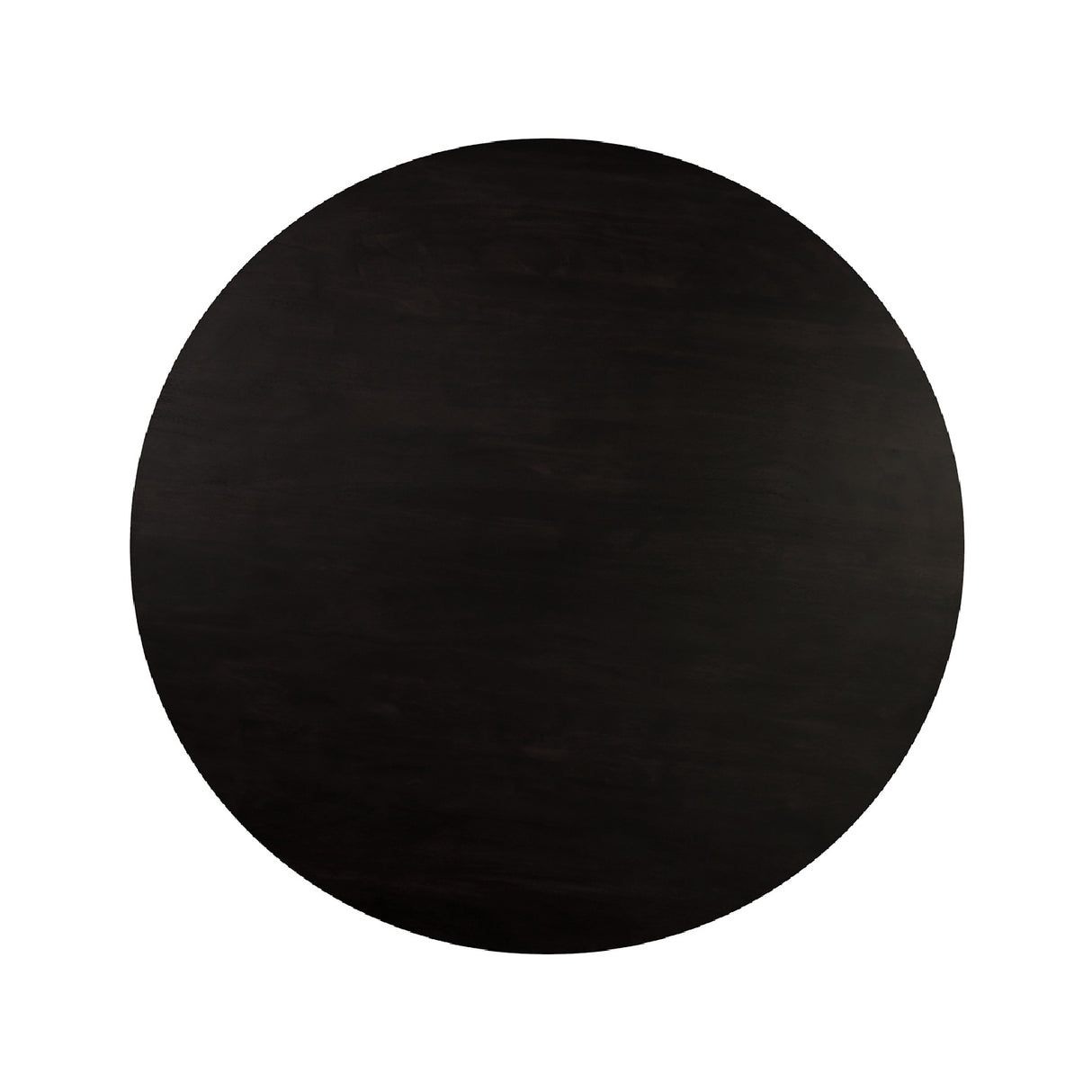 Modern European furniture - Black Acacia Round Dining Table - www.oroa.com