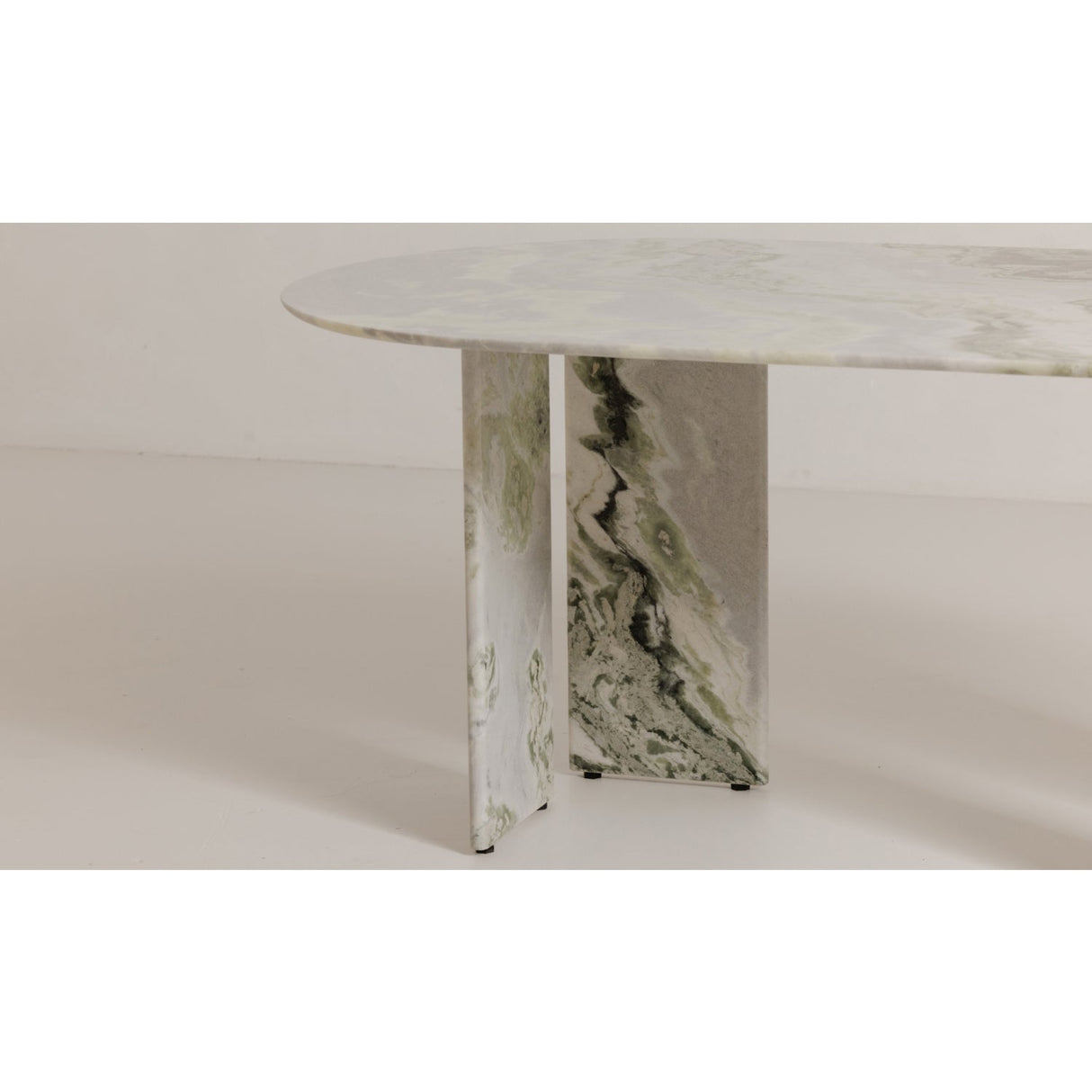 Modern European furniture - Green Onyx Marble Dining Table - www.oroa.com