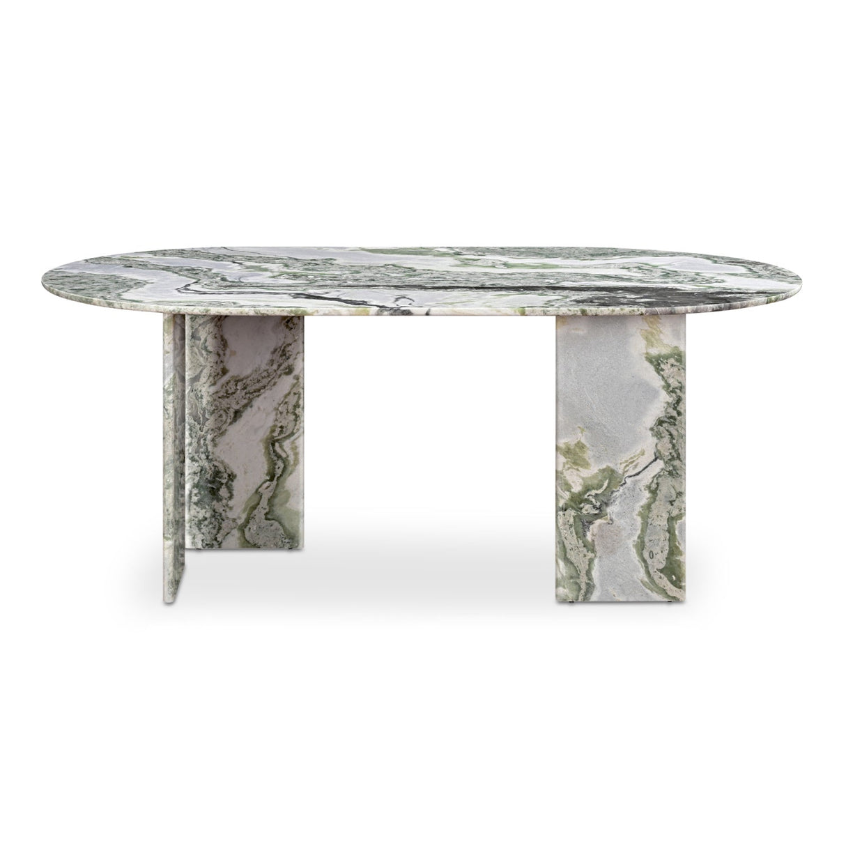 Modern European furniture - Green Onyx Marble Dining Table - www.oroa.com