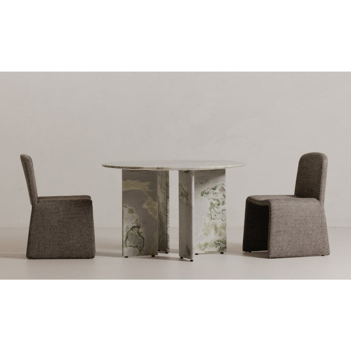 Modern European furniture - Green Onyx Marble Dining Table - www.oroa.com