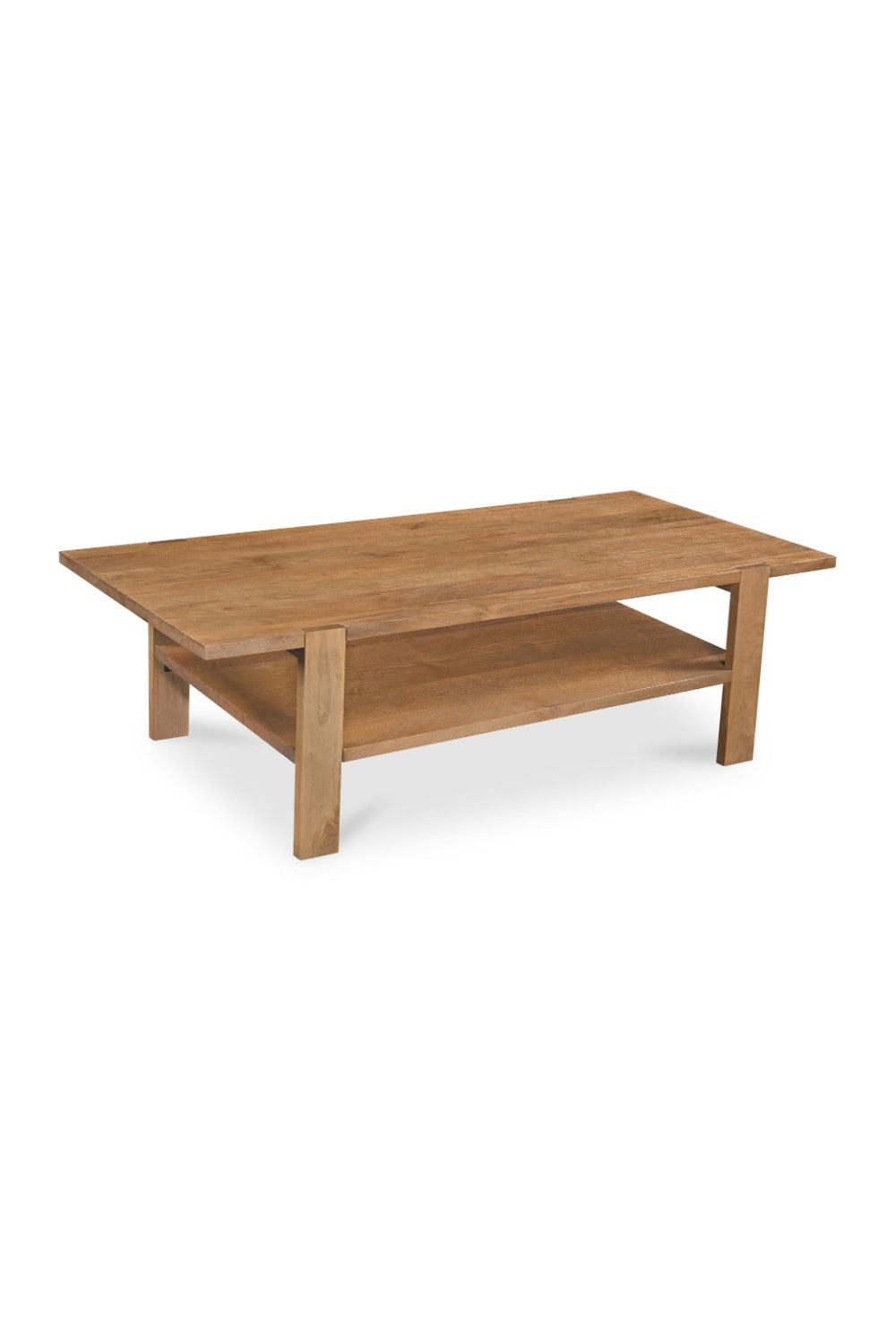 Sandblasted Mango Wood Coffee Table | Novi Living Workshop | Oroa.com