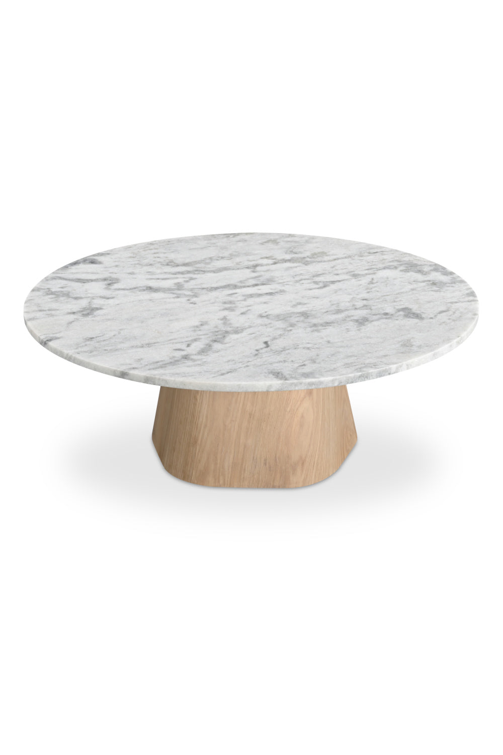 Modern or European furniture - Round Marble Coffee Table - www.oroa.com