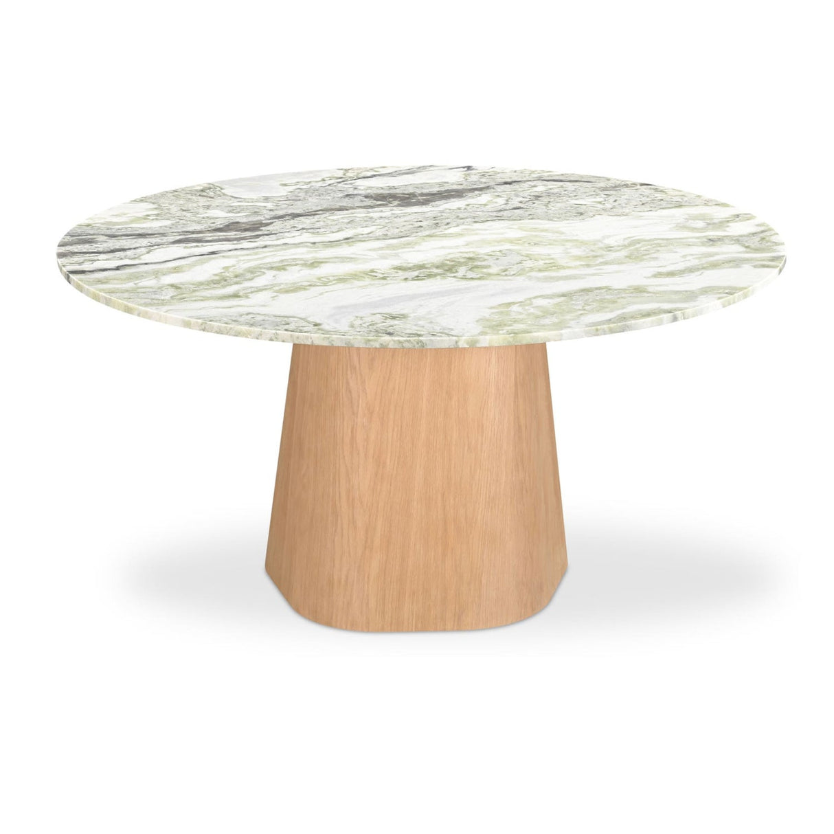 Modern European furniture - Round Onyx Marble Dining Table - www.oroa.com