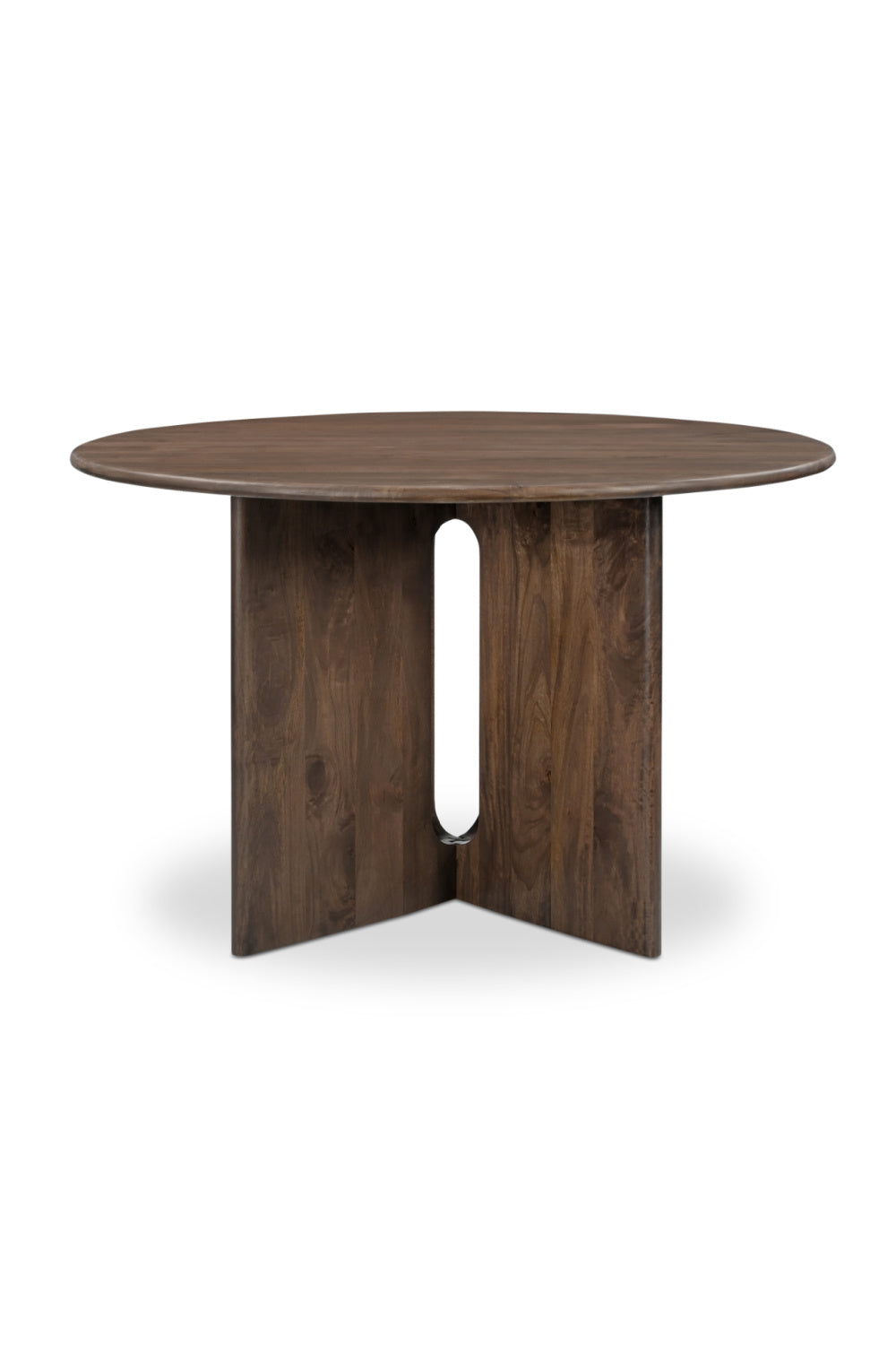 Modern European furniture - Cross-Base Round Dining Table - www.oroa.com