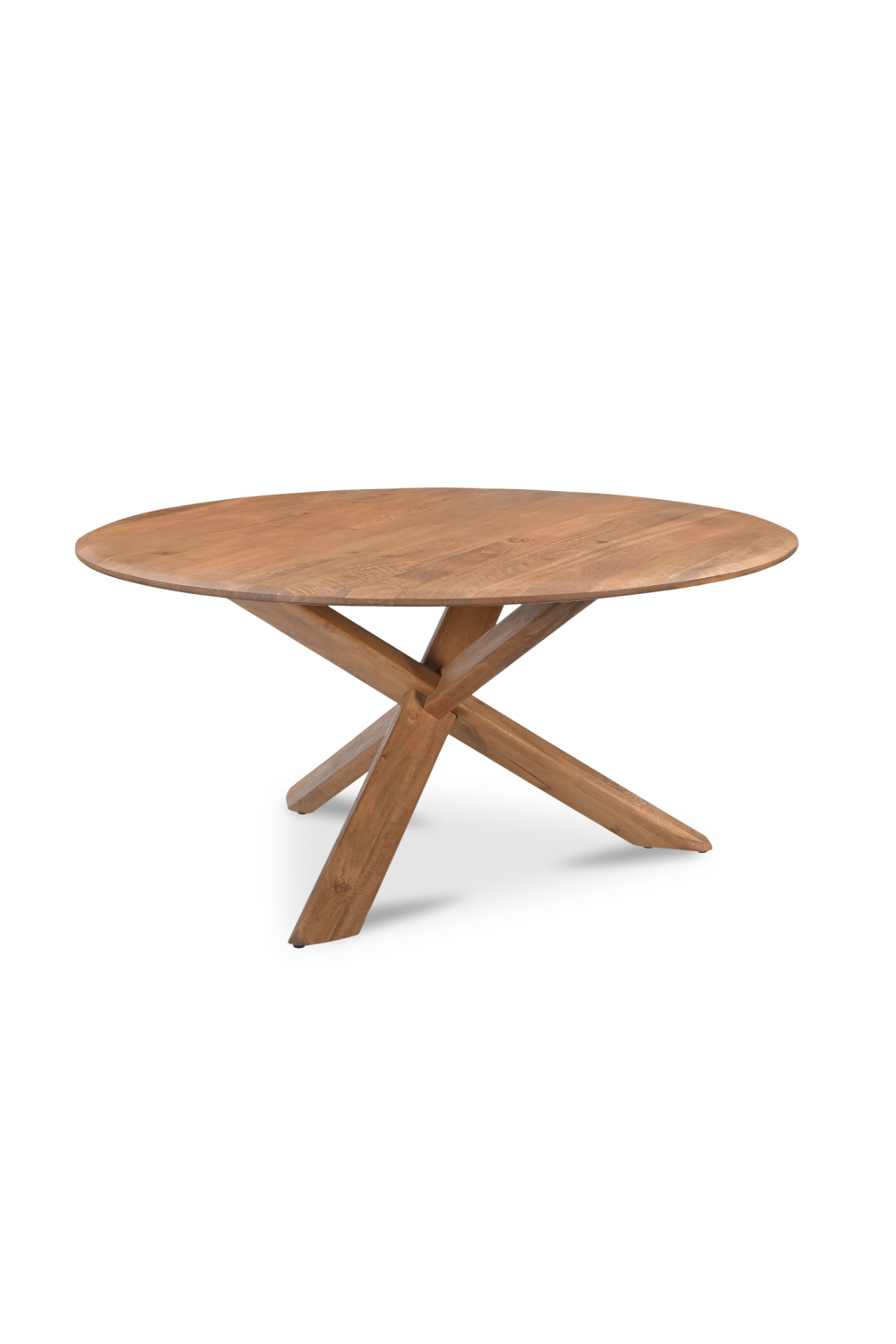 Modern European furniture - Vintage Brown Wooden Dining Table - www.oroa.com