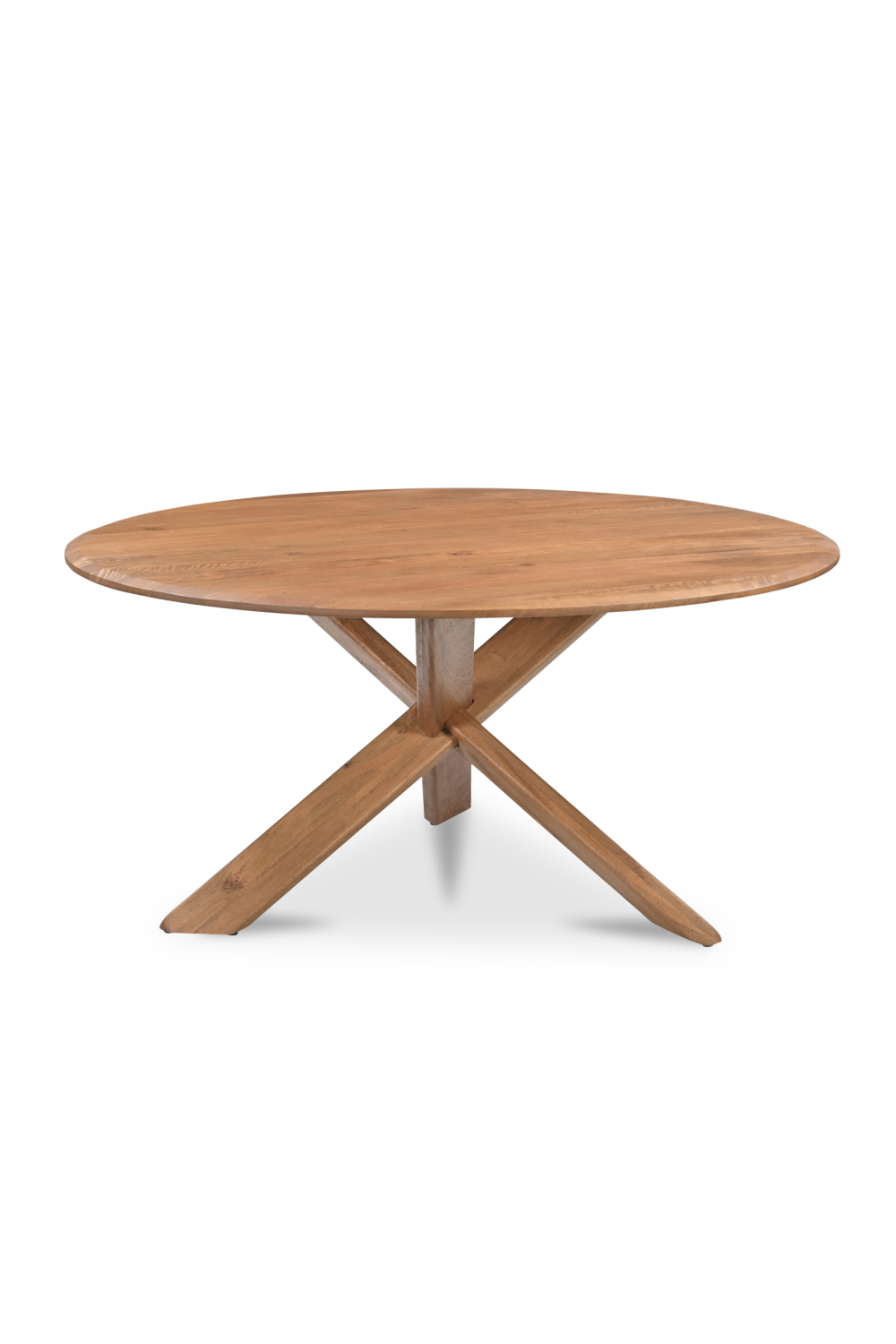Modern European furniture - Vintage Brown Wooden Dining Table - www.oroa.com