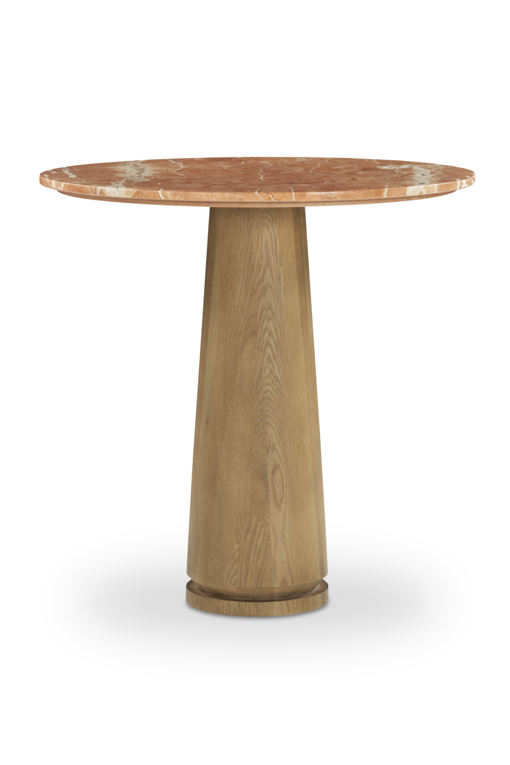 Modern European furniture - Round Marble Pedestal Coffee Table - www.oroa.com
