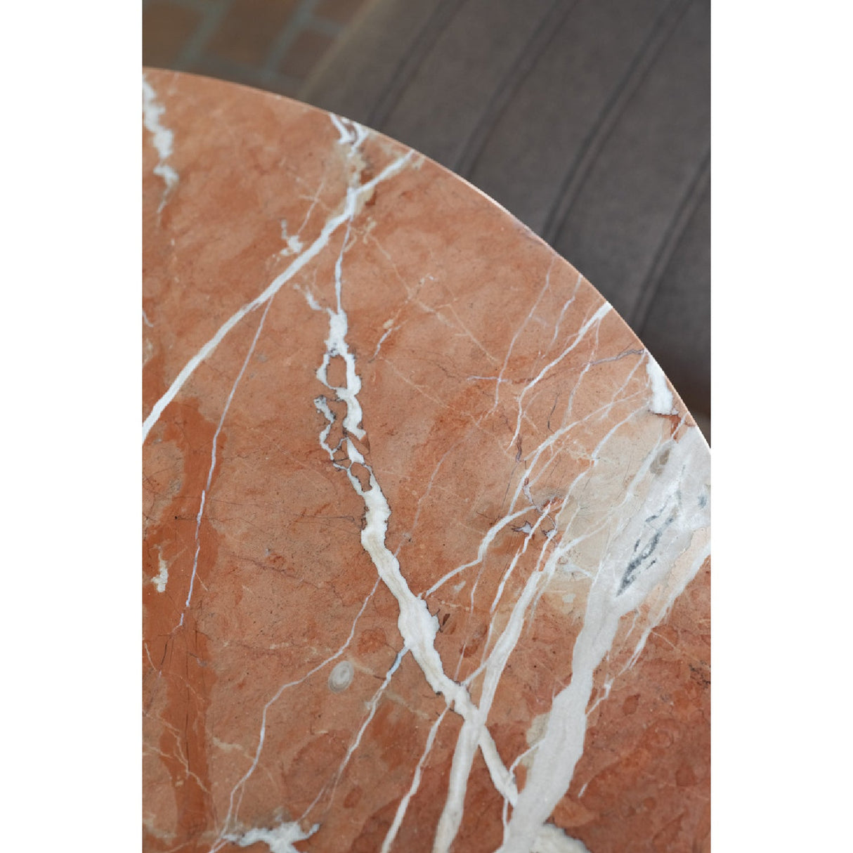 Modern European furniture - Round Marble Pedestal Coffee Table - www.oroa.com