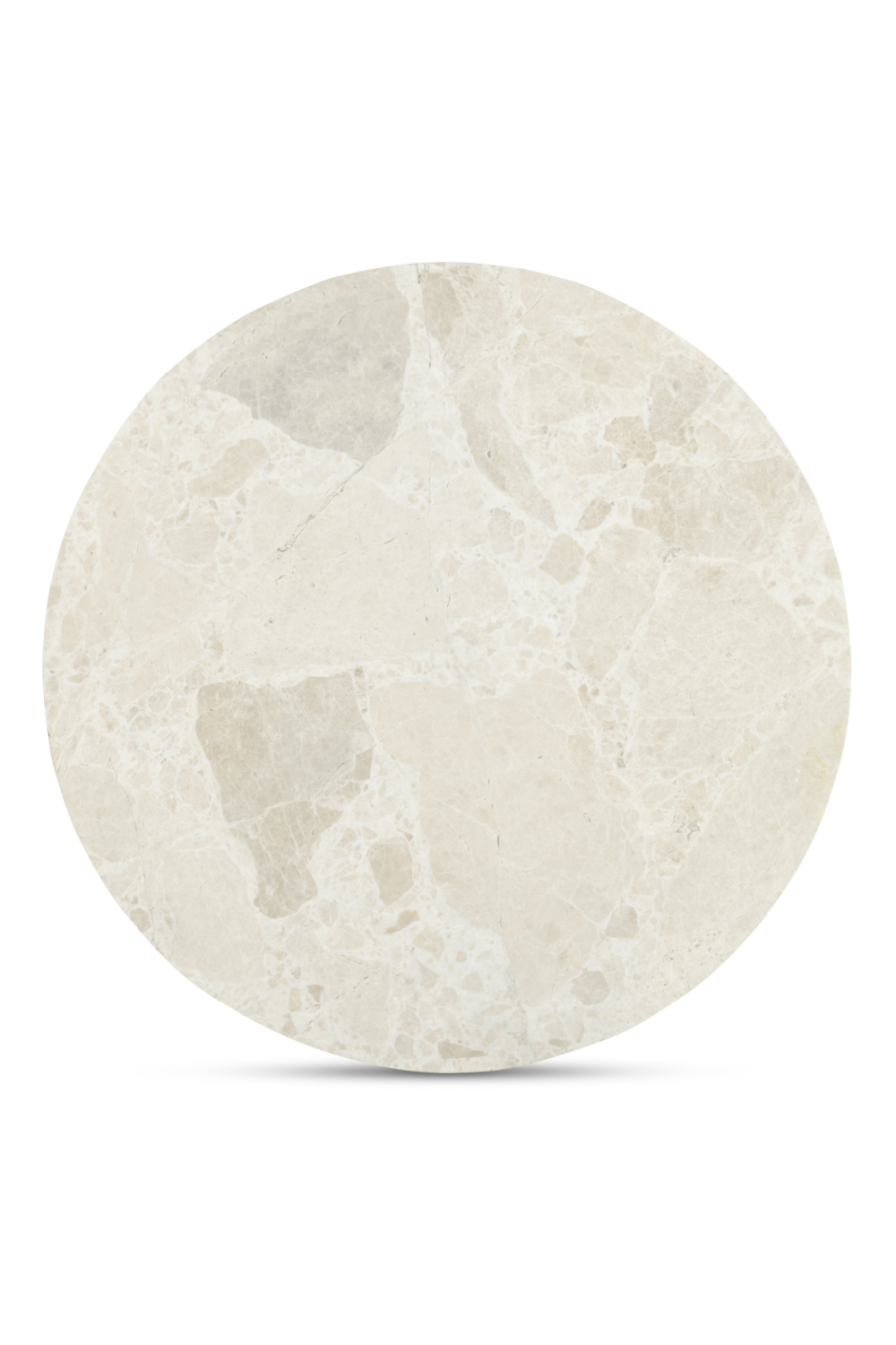 Round Marble Pedestal Coffee Table | Novi Living Sage | Oroa.com