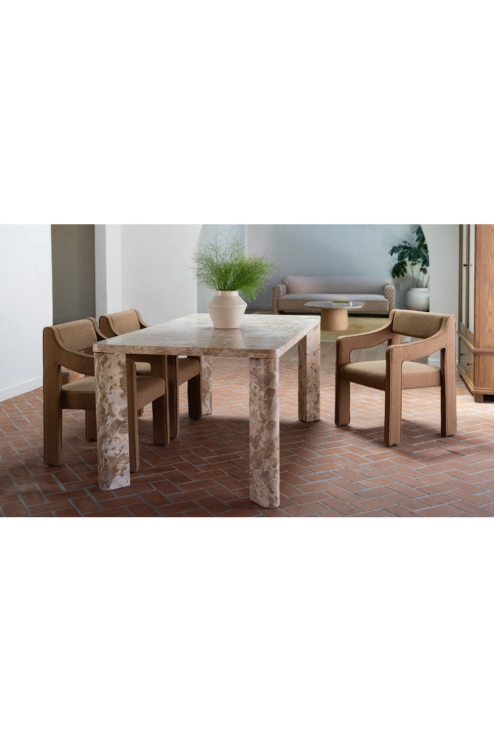 Minimalist Rectangular Dining Table | Novi Living Segment | Oroa.com