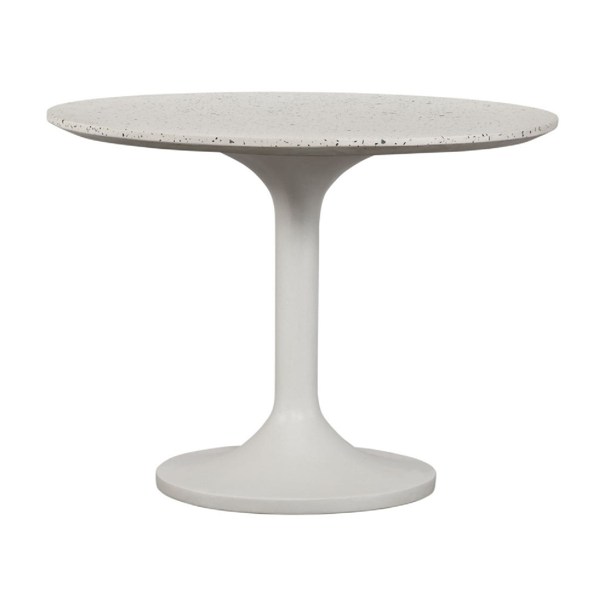Modern European furniture - White Terrazzo Outdoor Coffee Table - www.oroa.com | Oroa.com