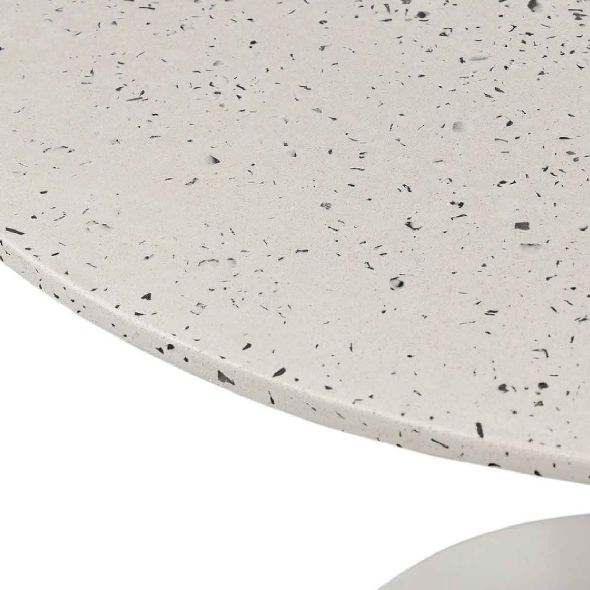 Modern European furniture - White Terrazzo Outdoor Coffee Table - www.oroa.com