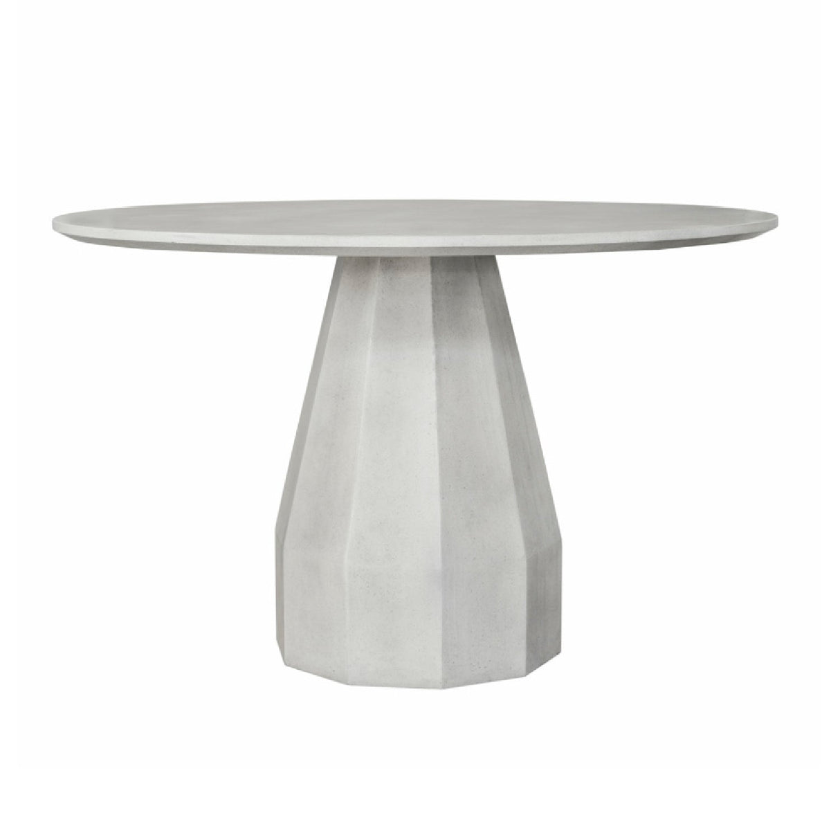 Modern European furniture - Concrete Indoor/Outdoor Dining Table - www.oroa.com