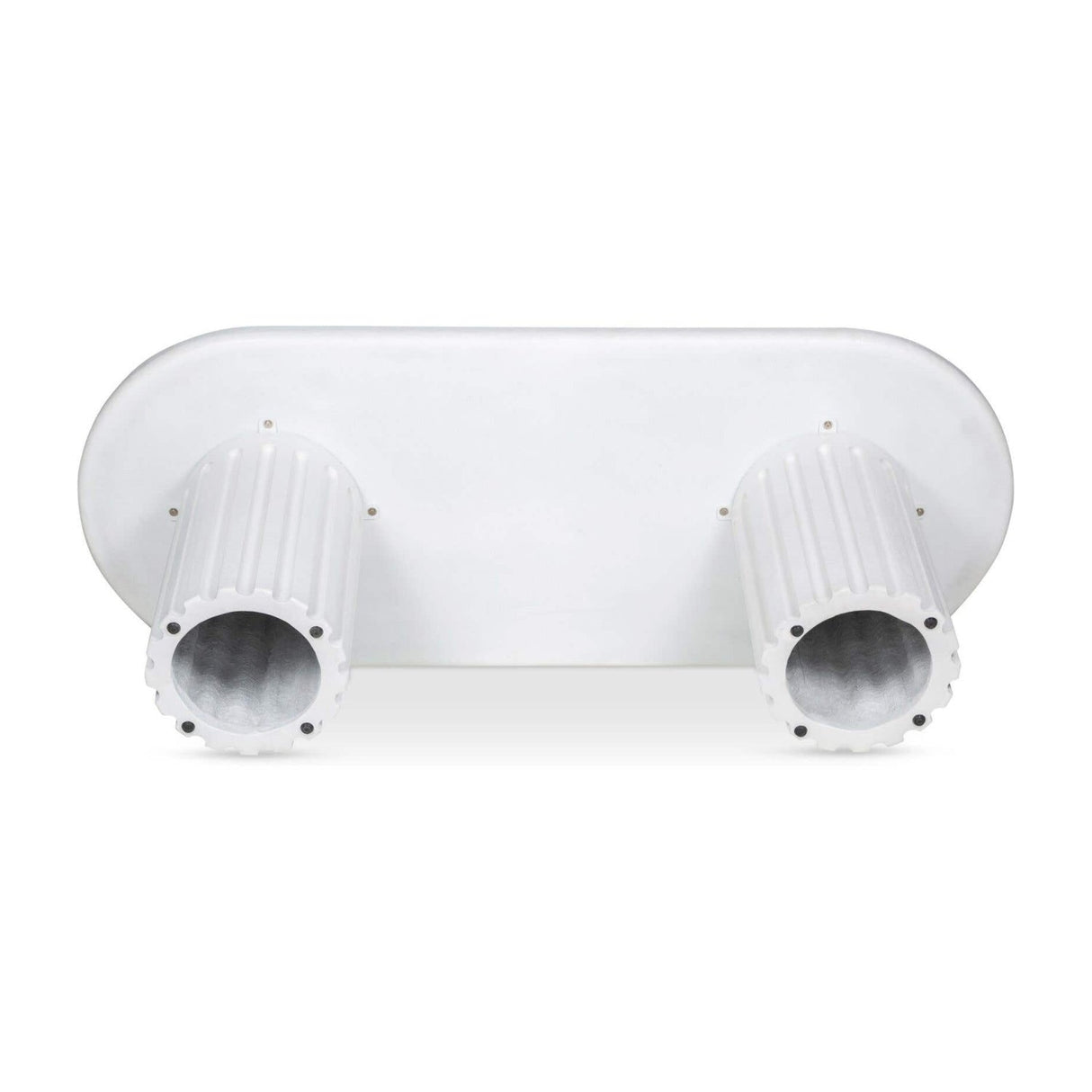 Modern European furniture - White Oval Outdoor Dining Table - www.oroa.com
