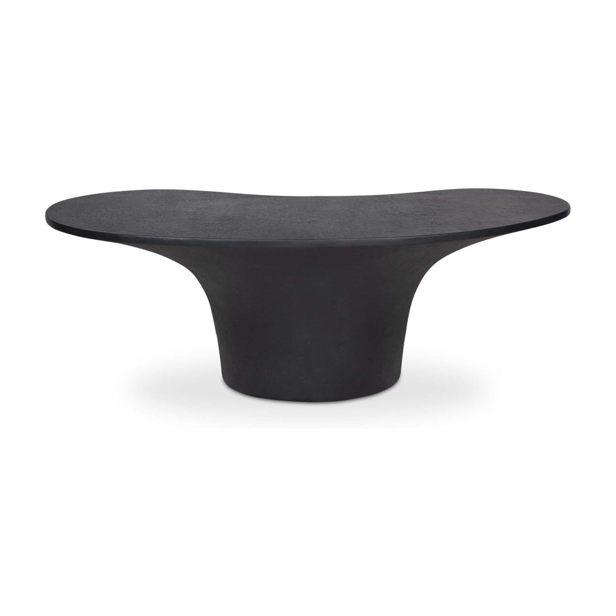 Modern European furniture - Black Concrete Outdoor Coffee Table - www.oroa.com