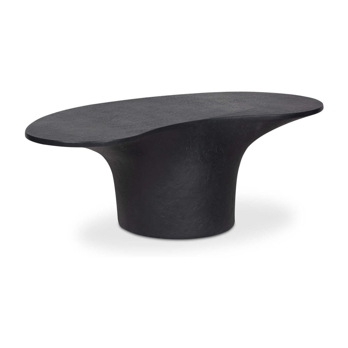 Modern European furniture - Black Concrete Outdoor Coffee Table - www.oroa.com | Oroa.com