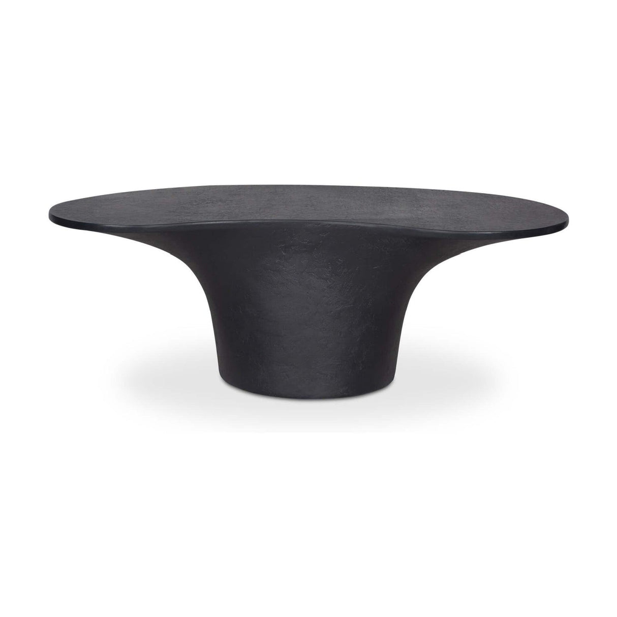 Modern European furniture - Black Concrete Outdoor Coffee Table - www.oroa.com