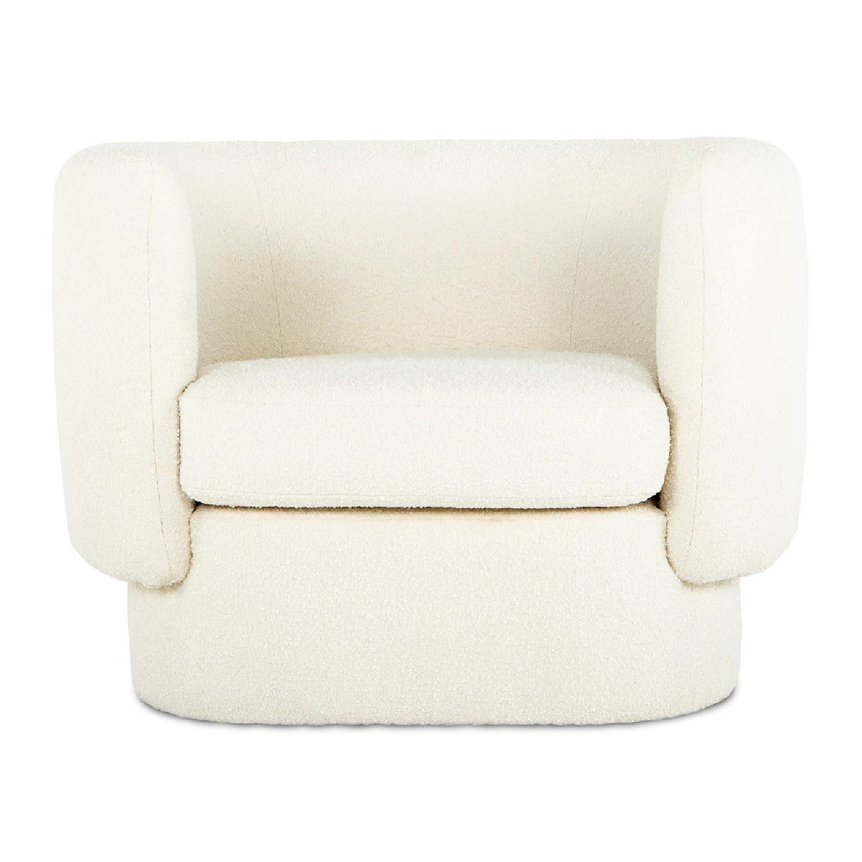 Modern European furniture - Fabric Curved Occasional Chair - www.oroa.com