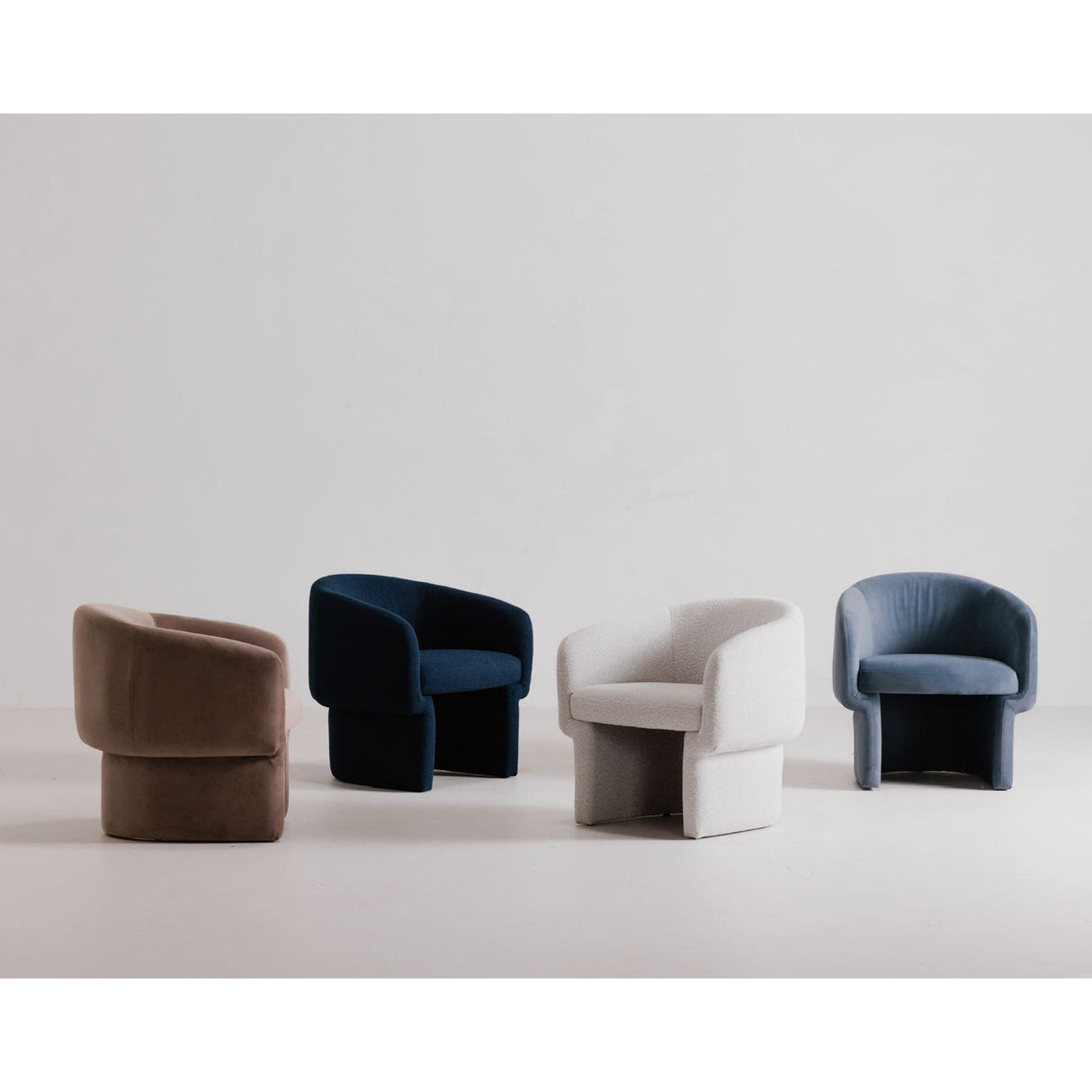 Modern or European furniture - Curved Occasional Chair - www.oroa.com
