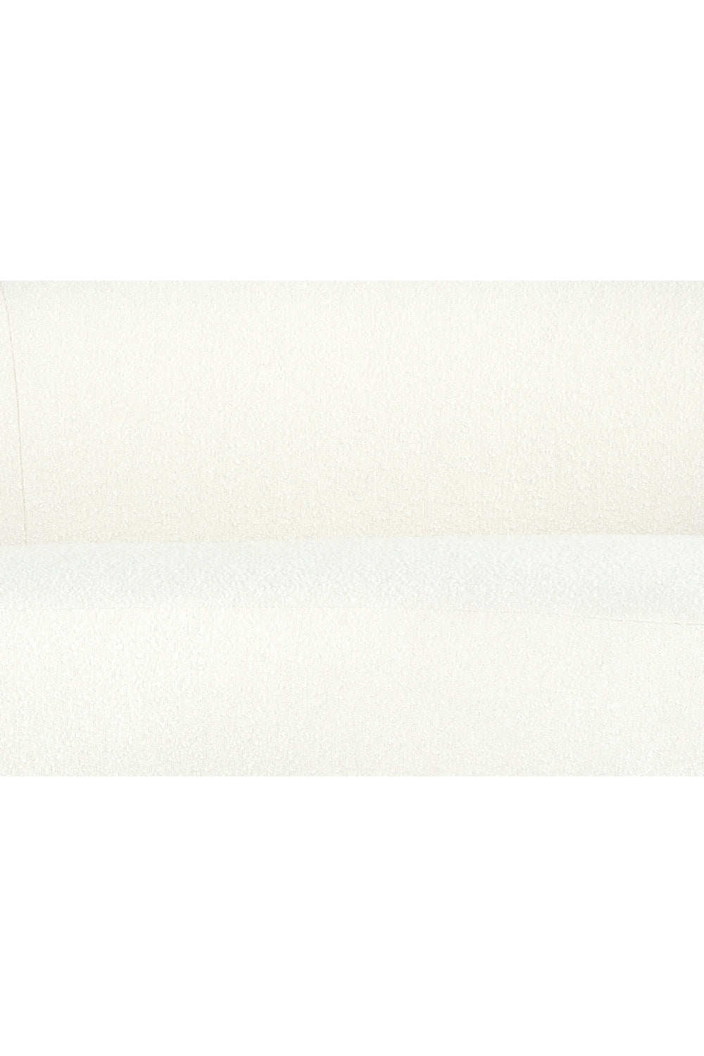 Curved Cream Boucle Sofa | Novi Living Excelsior | Oroa.com