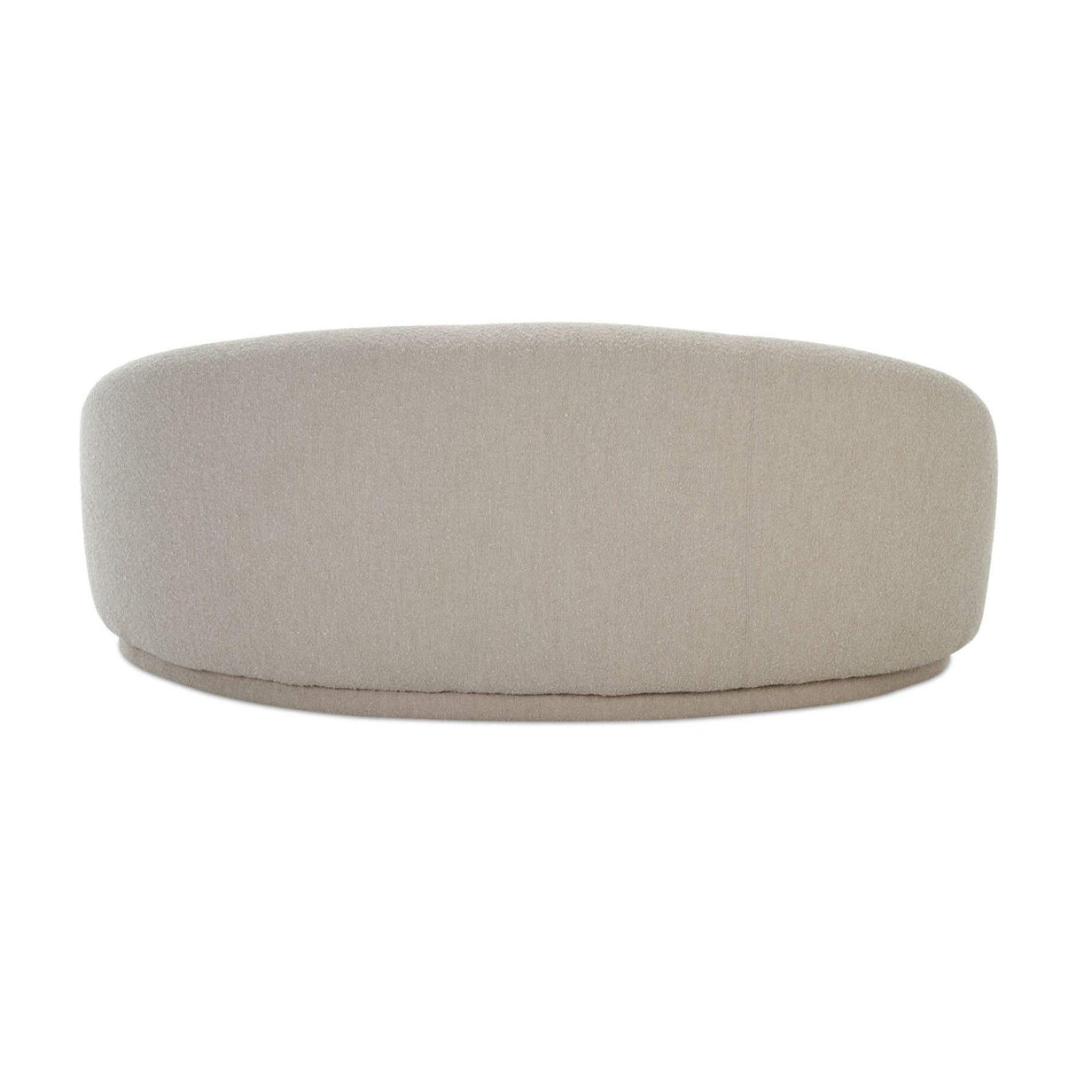 Modern European furniture - Curved Boucle Sofa - www.oroa.com