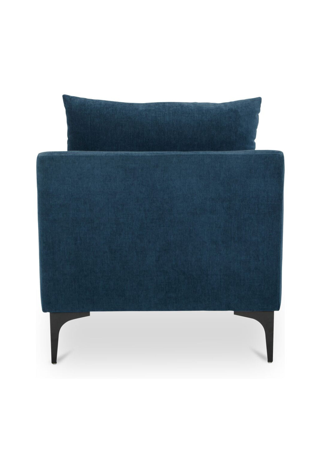 Modern European furniture - Blue Angled-Back Lounge Chair - www.oroa.com