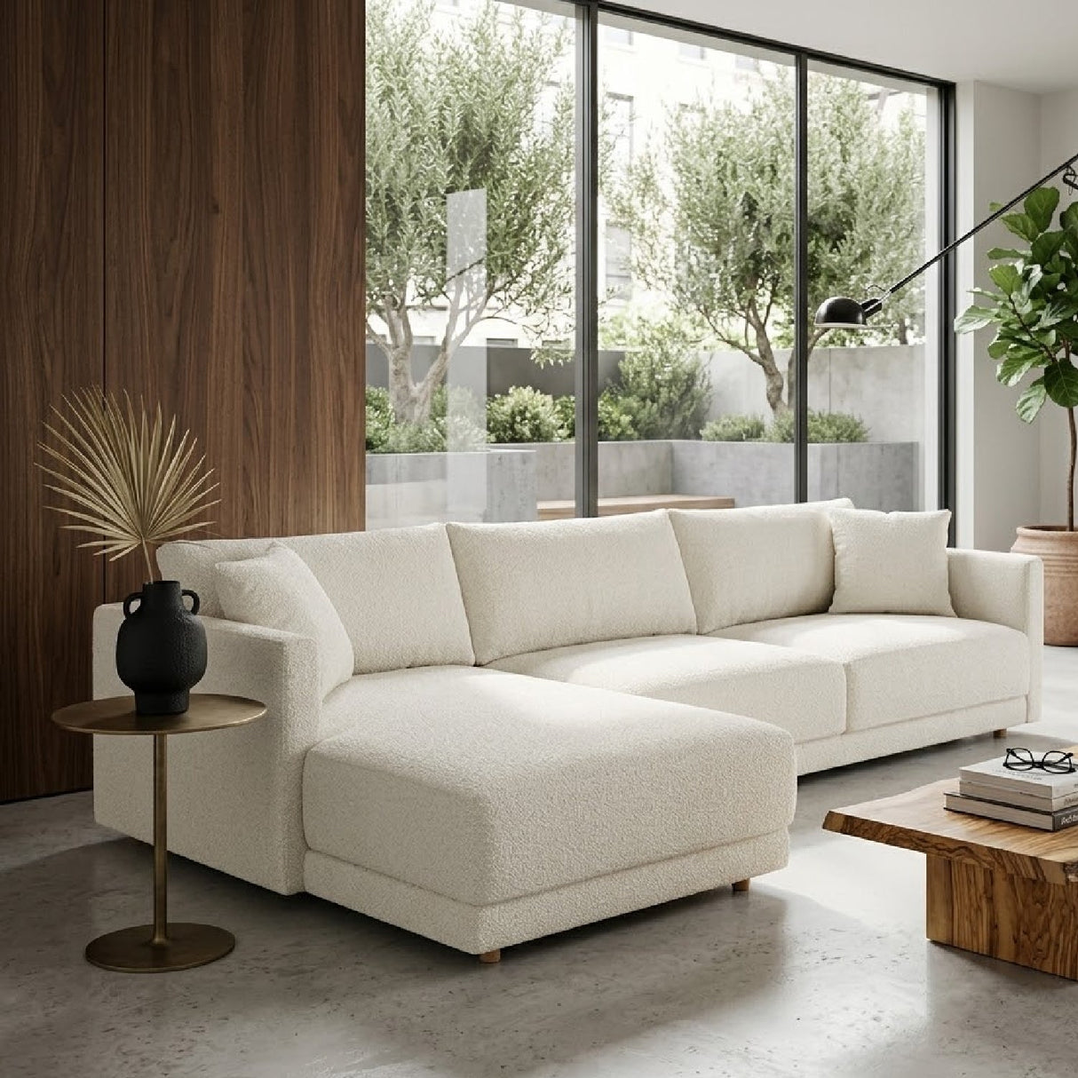 Modern Minimalist Sectional Sofa – Bryn – alternate view 39