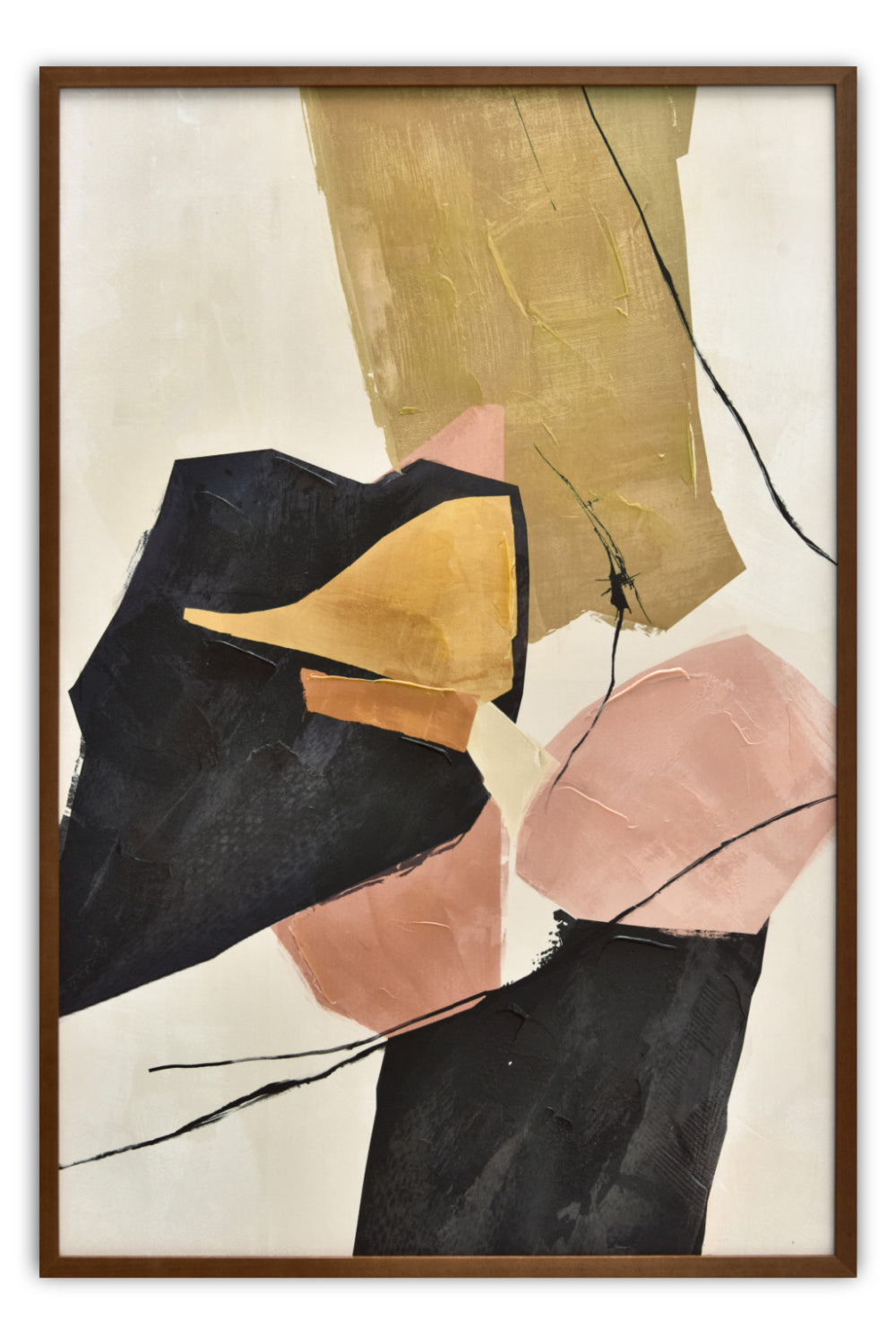 Modern European furniture - 60's Inspired Abstract Painting - www.oroa.com