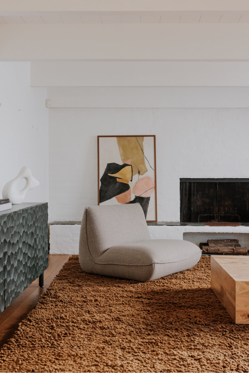 Modern European furniture - 60's Inspired Abstract Painting - www.oroa.com