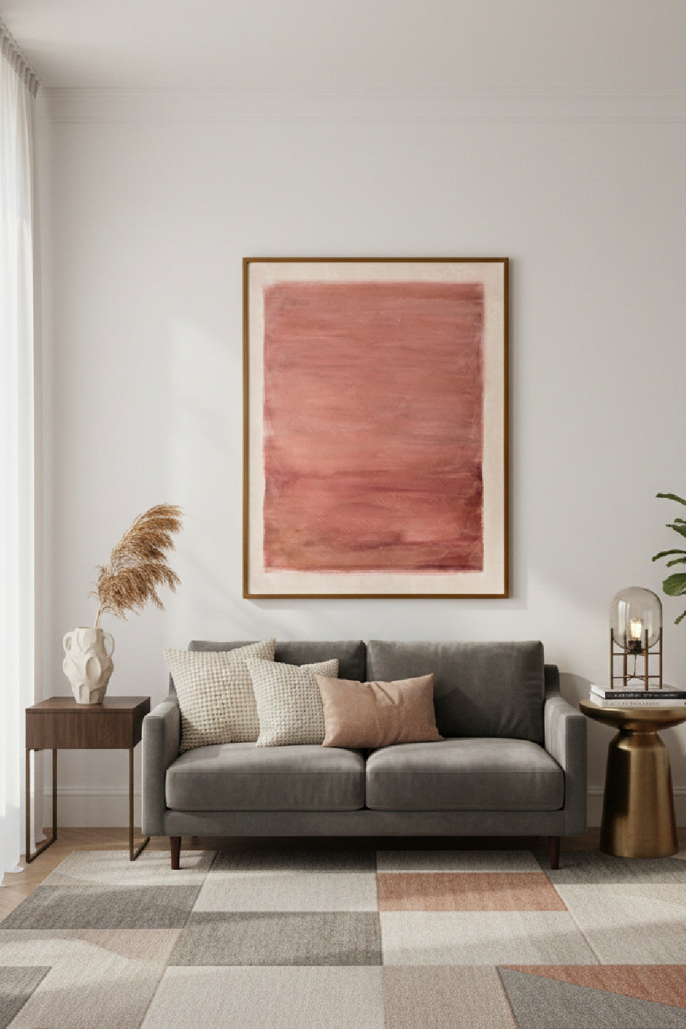 Modern European furniture - Acrylic on Canvas Framed Wall Art - www.oroa.com