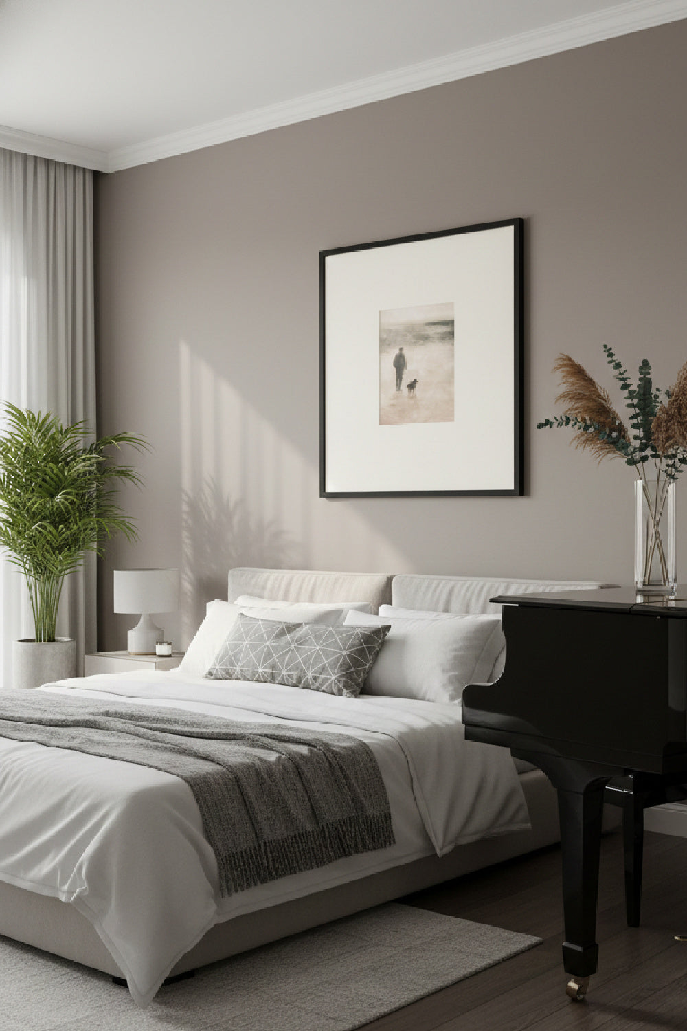 Modern European furniture - Man and Dog Painting - www.oroa.com