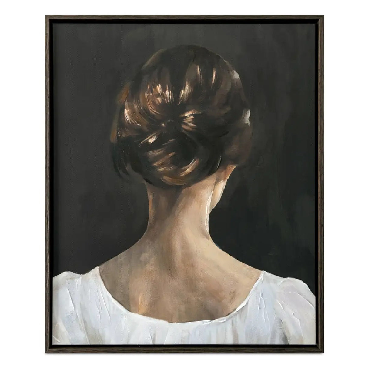 Modern European furniture - Woman's Back Profile Painting - www.oroa.com