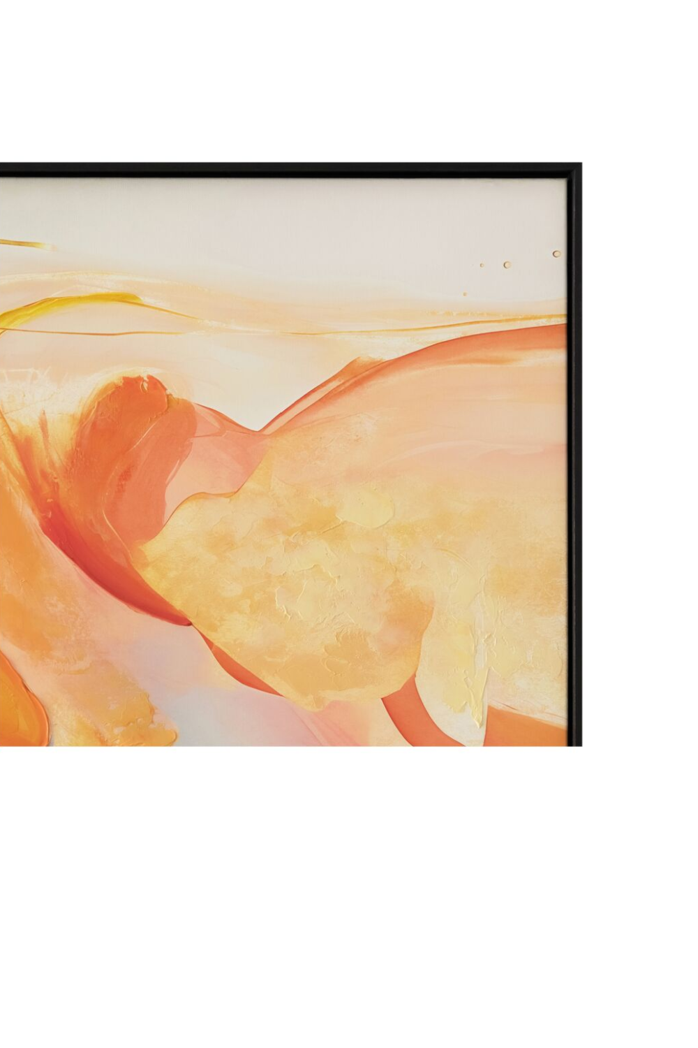 Modern European furniture - Multicolored Framed Abstract Painting - www.oroa.com