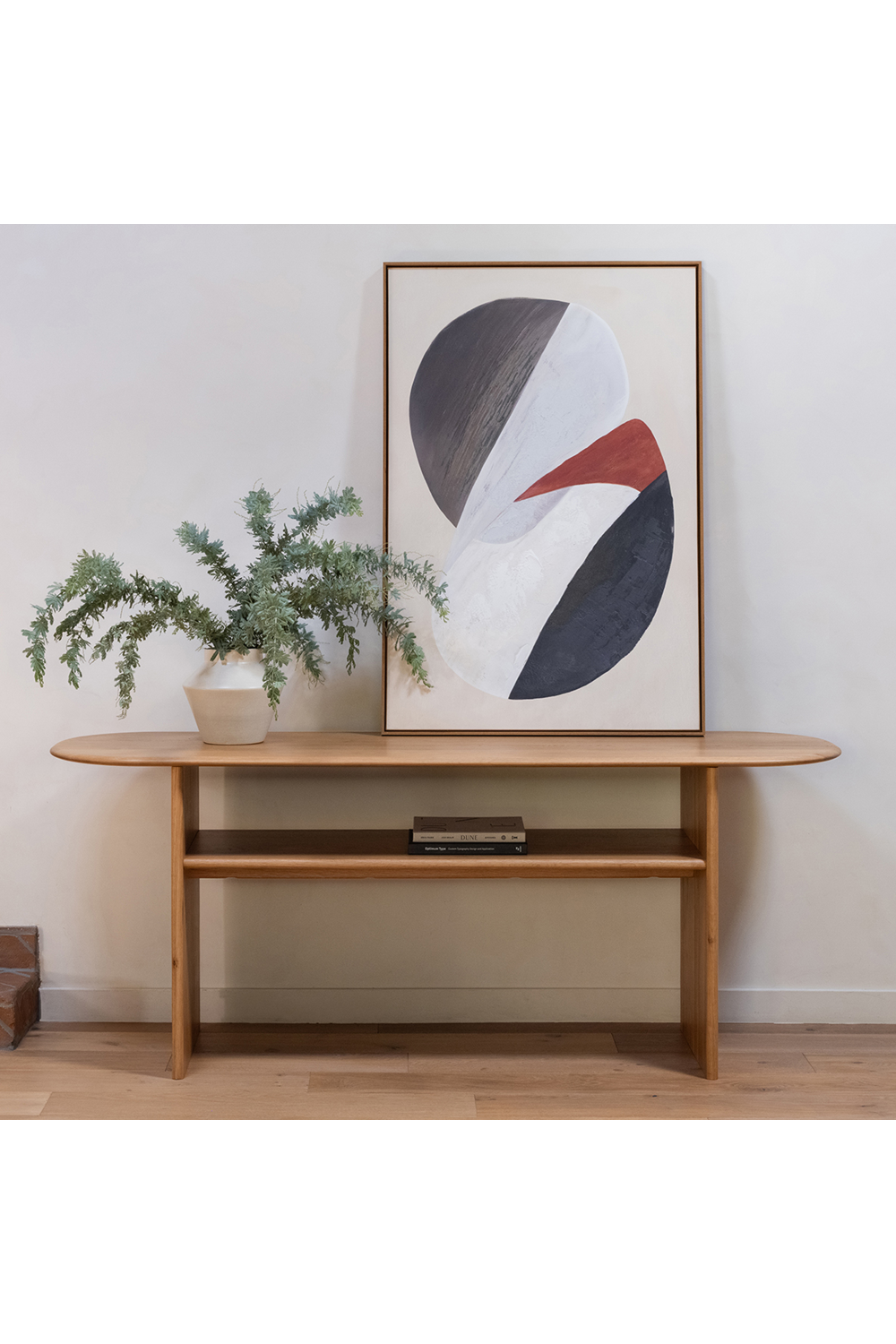 Modern European furniture - Muted Tone Framed Painting - www.oroa.com
