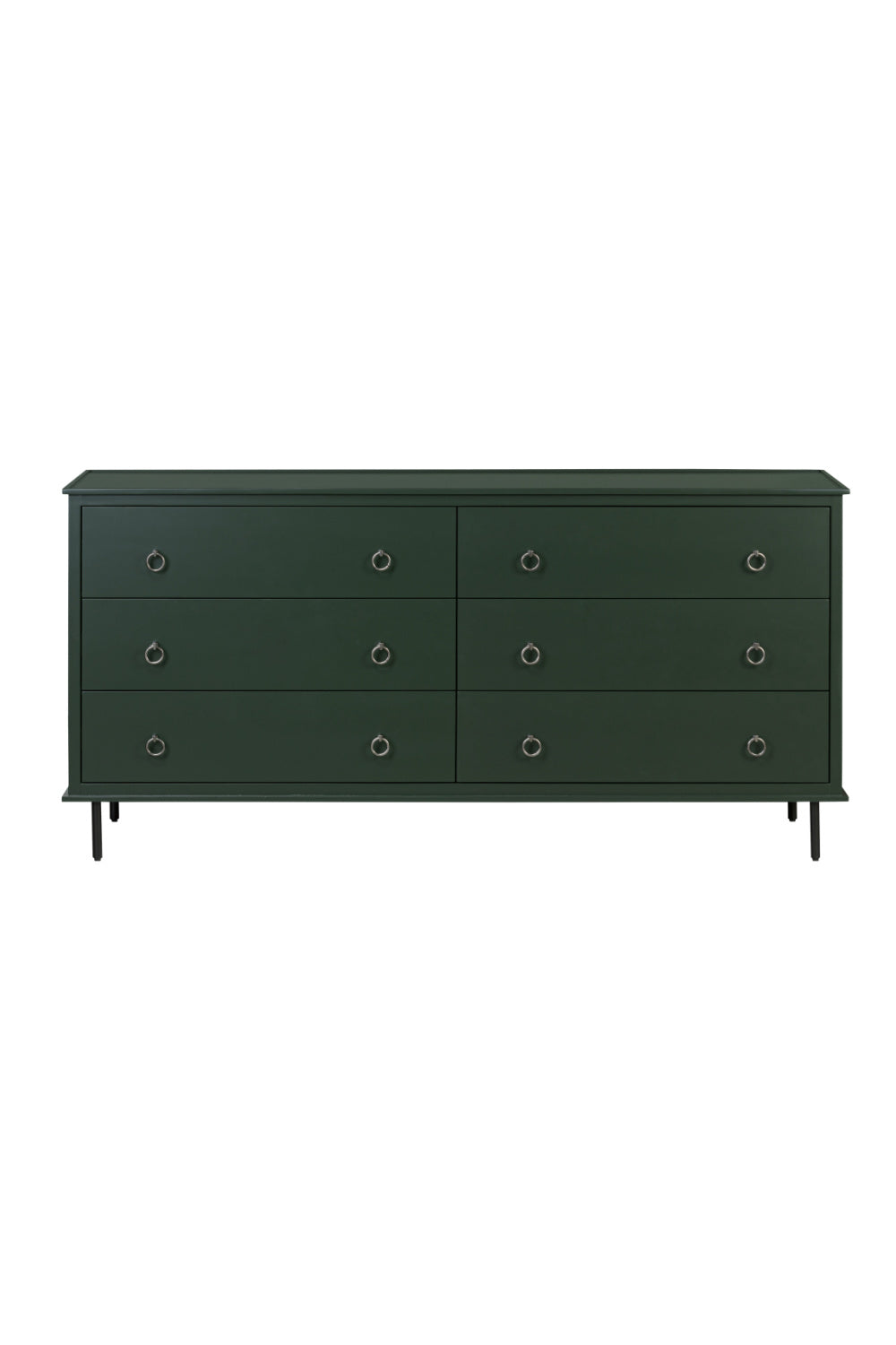 Modern European furniture - 6-Drawer Wooden Dresser - www.oroa.com
